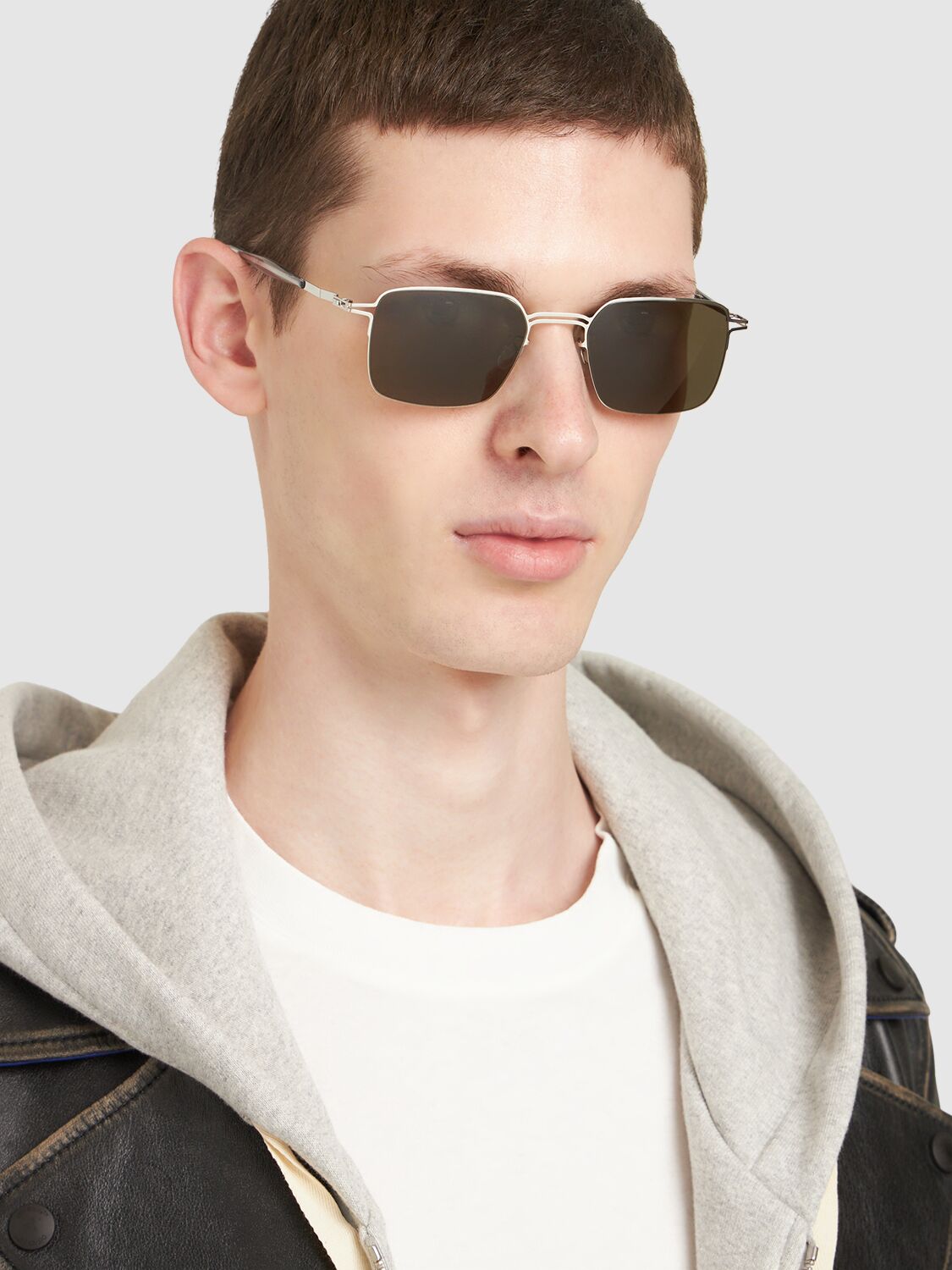 Shop Mykita Alcott Sunglasses In Green