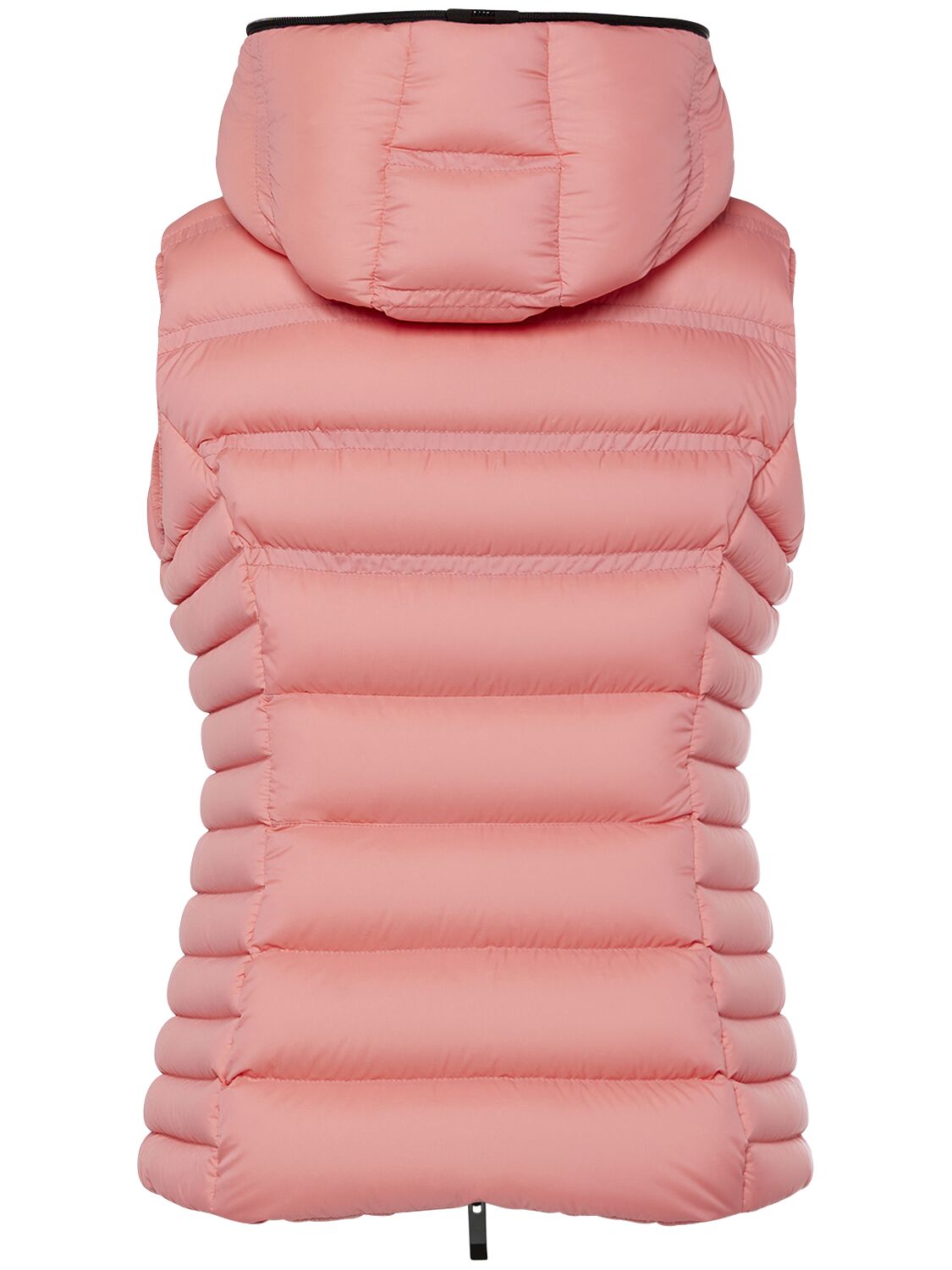 Shop Moncler Aliterse Nylon Down Vest In Coral