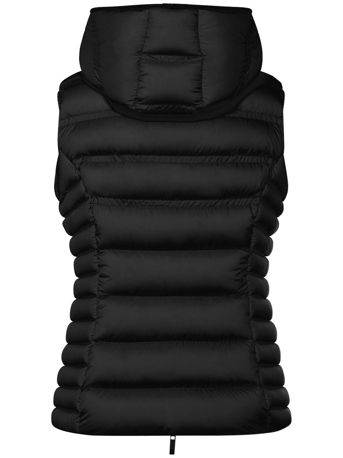 Shop Moncler Aliterse Nylon Down Vest In Black
