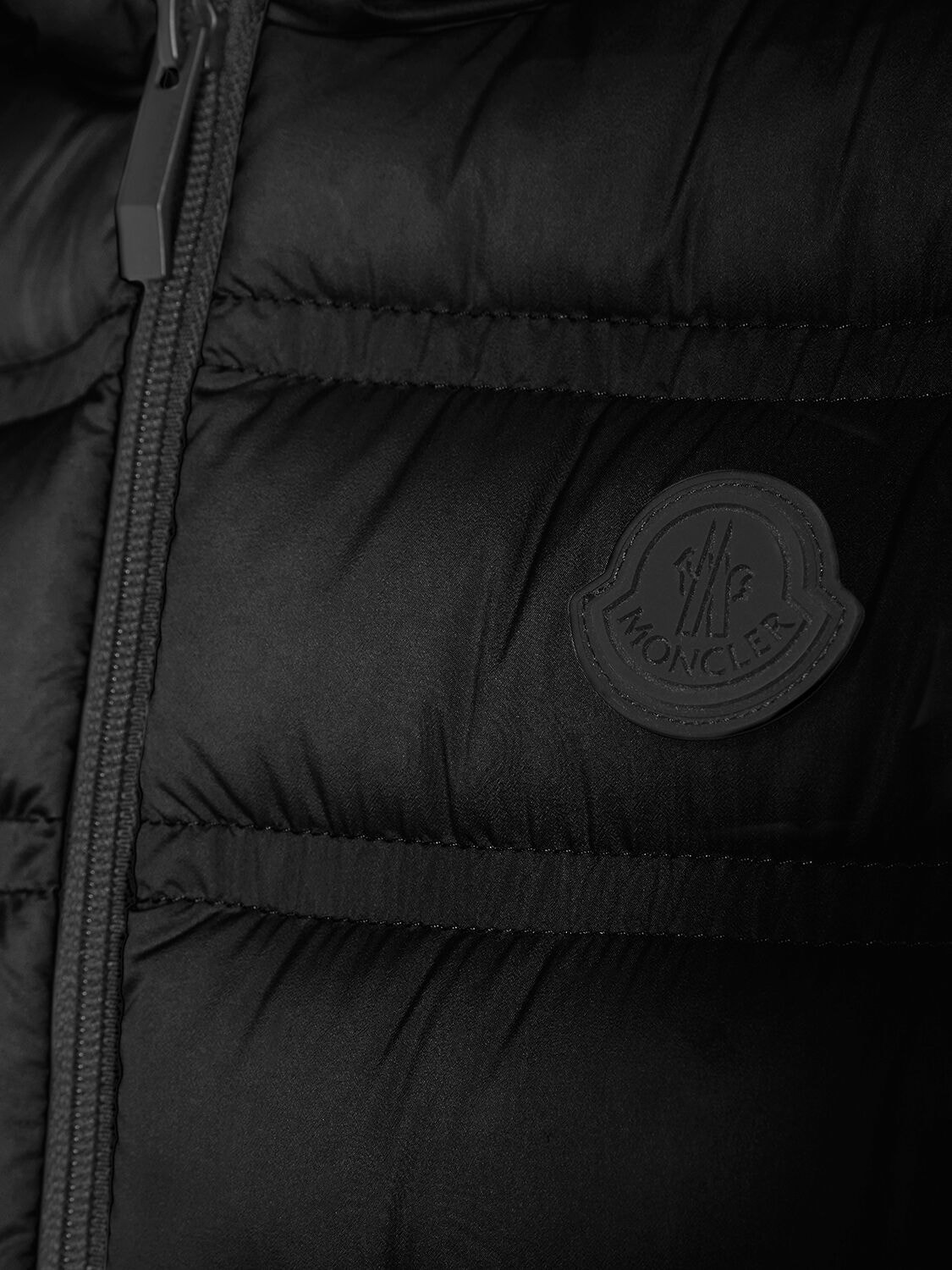 Shop Moncler Aliterse Nylon Down Vest In Black