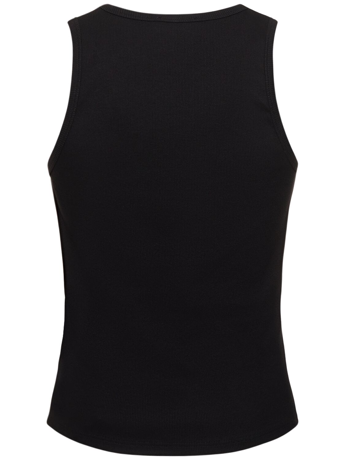 Shop Off-white Off Stamp Cotton Blend Tank Top In Black