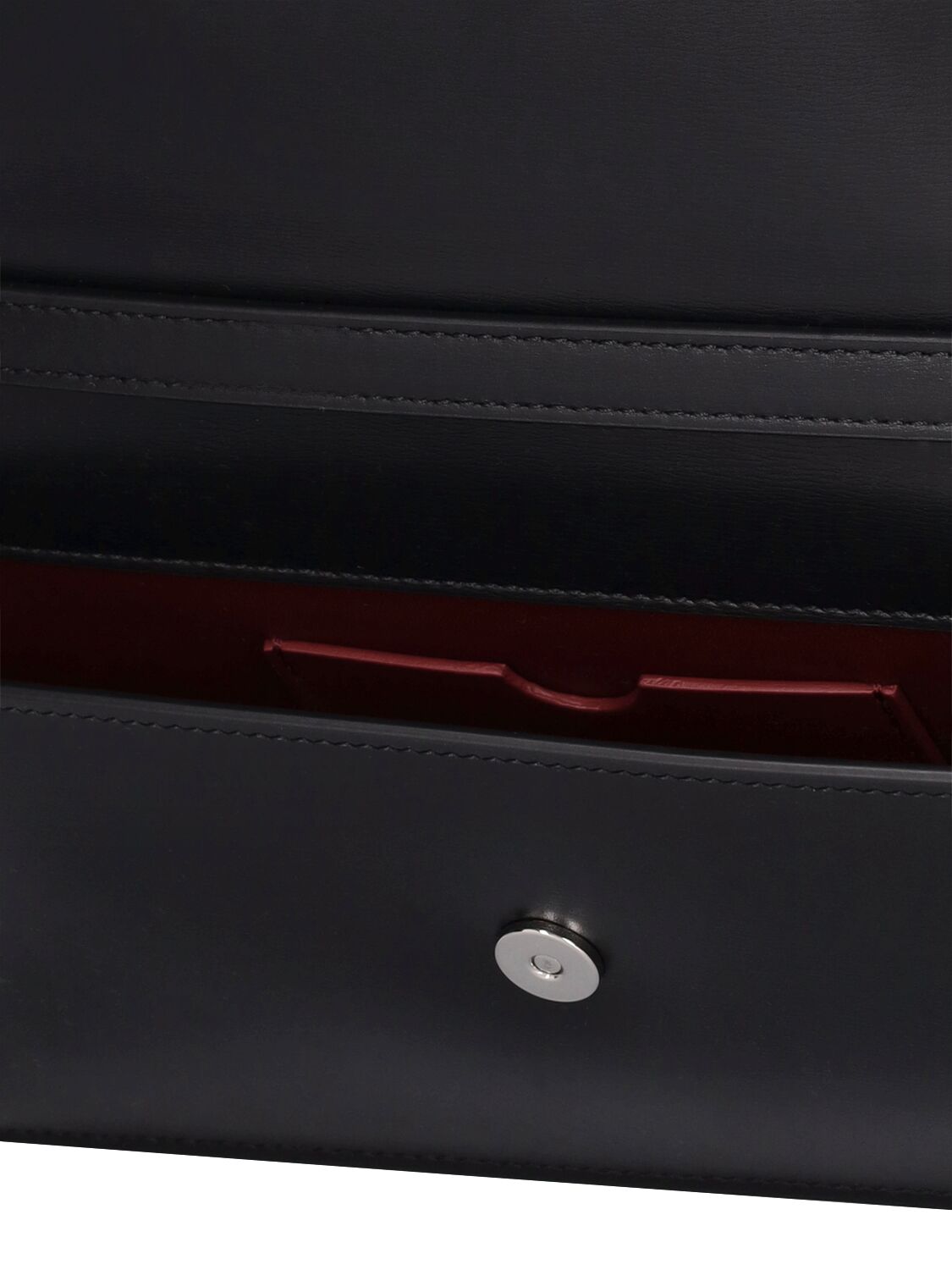 Shop Off-white Jitney 1.0 Leather Shoulder Bag In Black