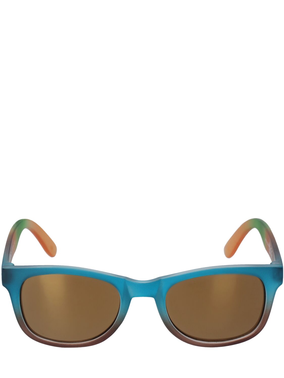 Molo Kids' Printed Polycarbonate Sunglasses In Blue