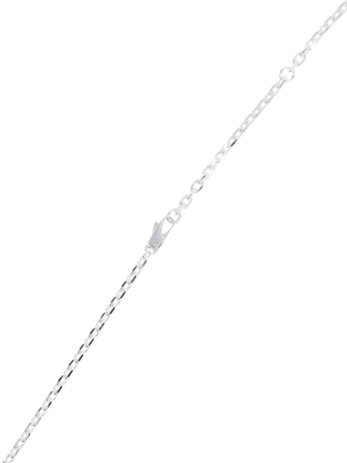 Shop Gucci Trademark Sterling Silver Necklace