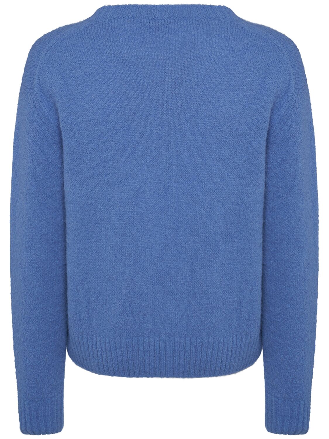 Shop Tom Ford Alpaca Blend Crewneck Sweater In Ultramarine