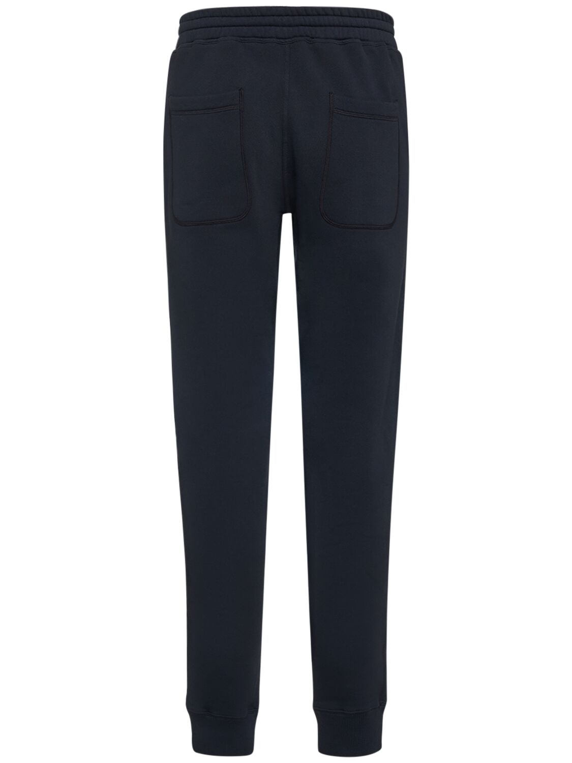 Shop Tom Ford Vintage Garment Dyed Sweatpants In Space Blue