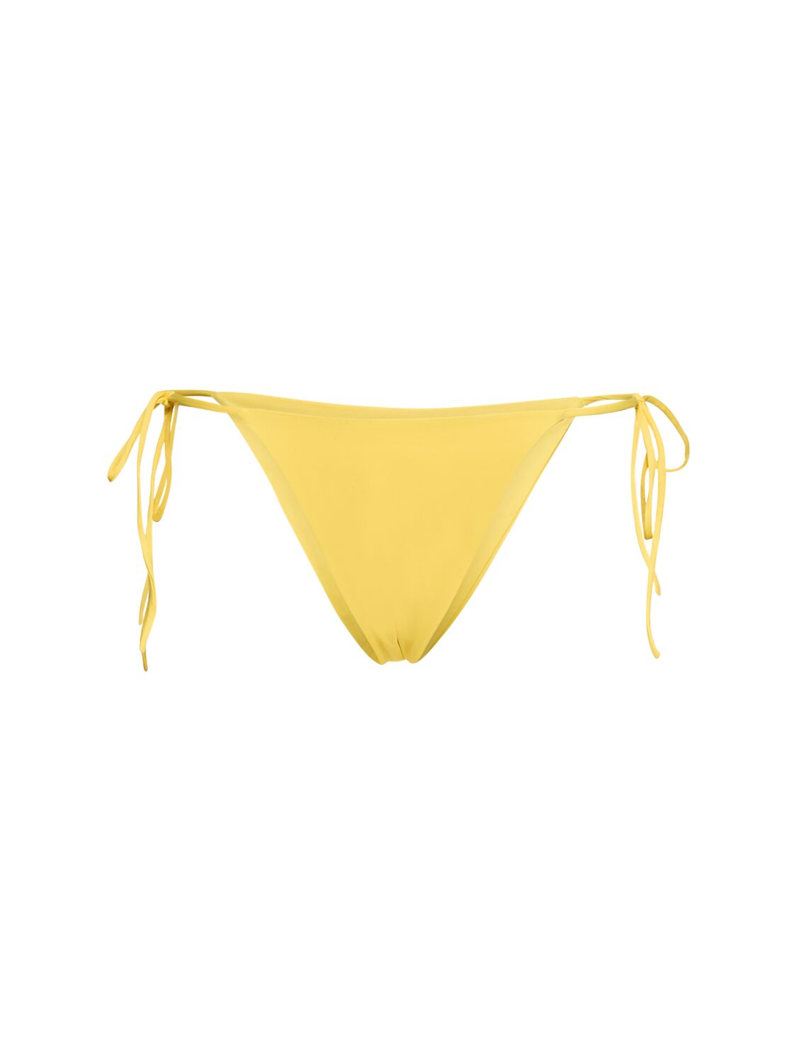 Magda Butrym Low Rise Bikini Bottoms In Yellow