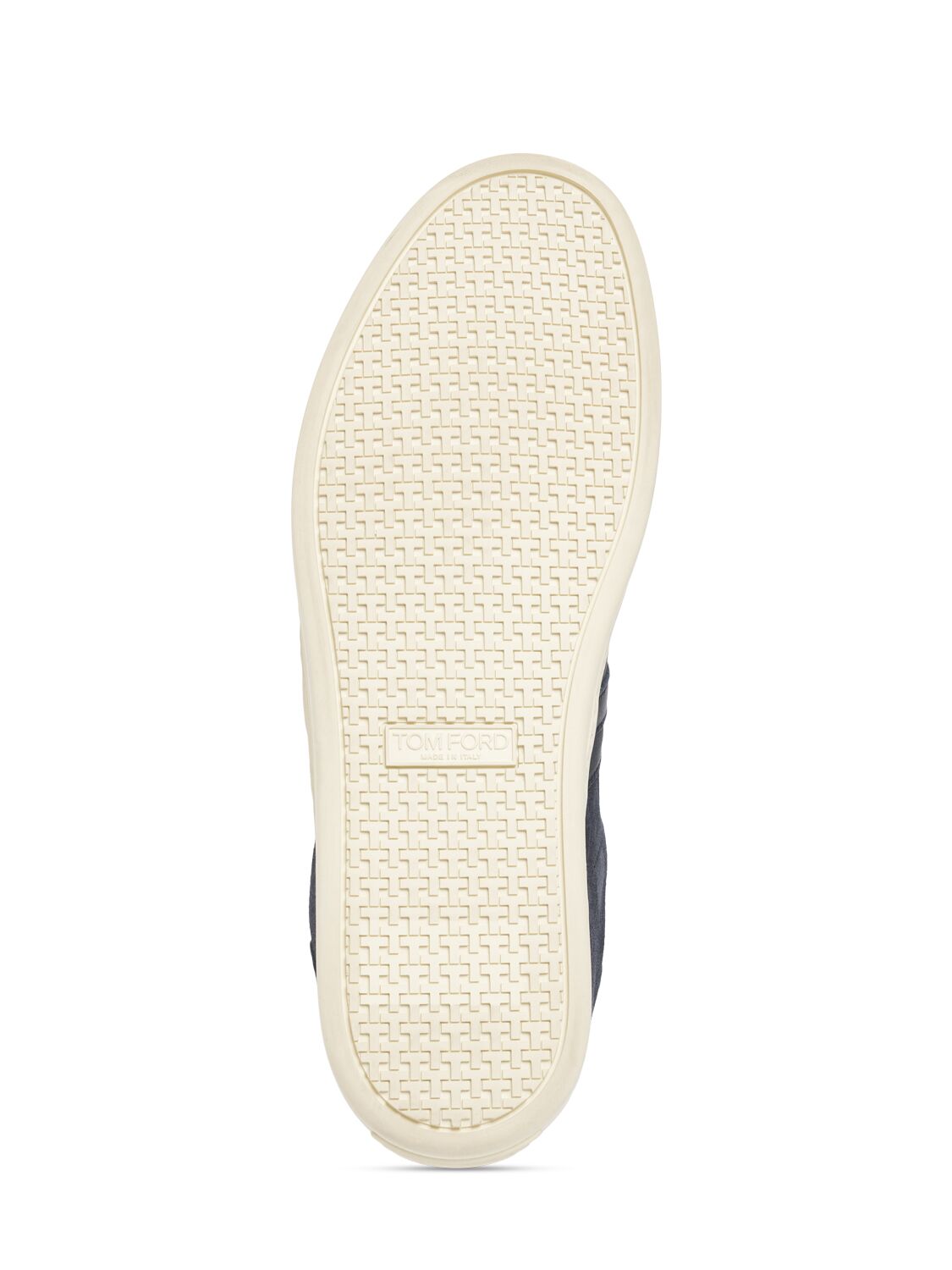 Shop Tom Ford Radcliffe Low Top Sneakers In Dark Navy,beige