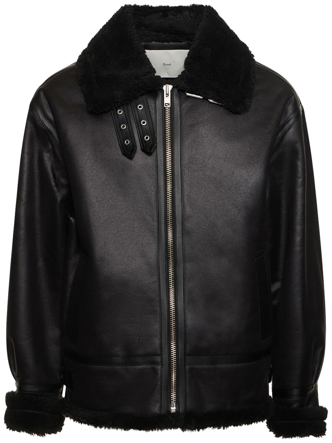 Unisex Loose Fit Shearling Jacket