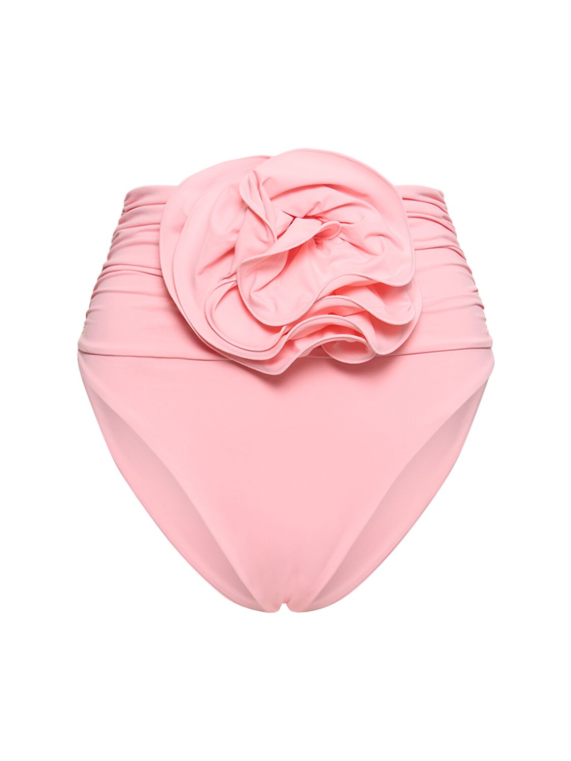 Magda Butrym High Rise Bikini Bottoms In Pink