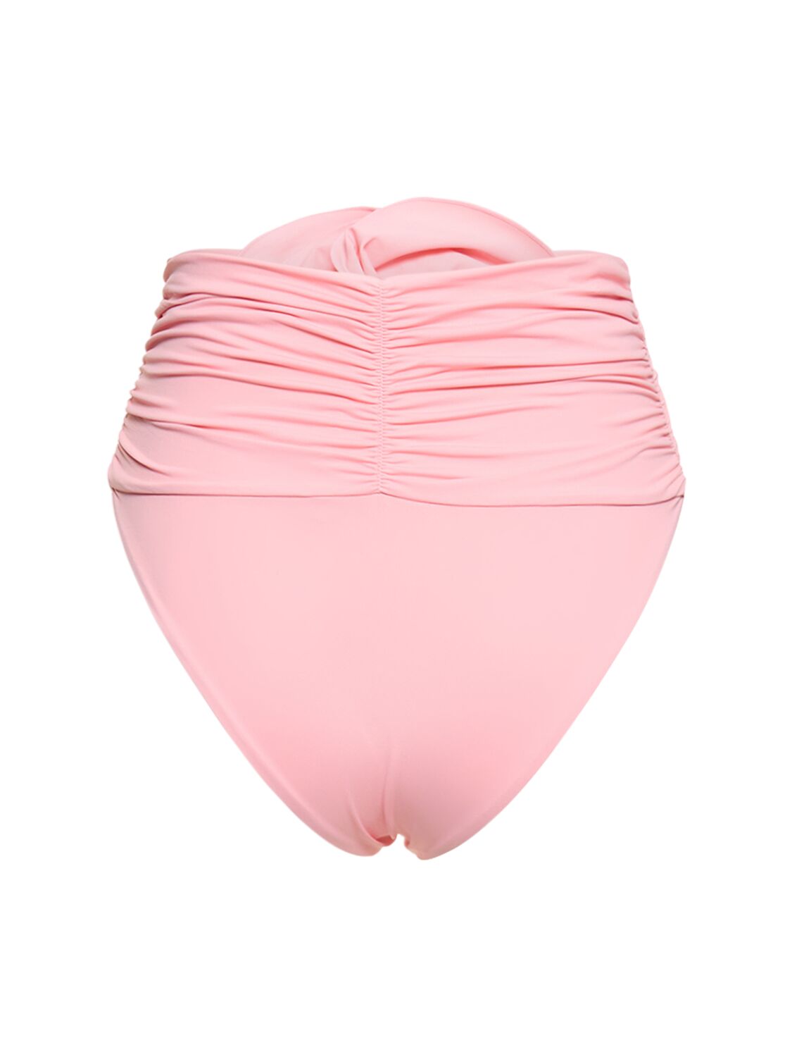 Shop Magda Butrym High Rise Bikini Bottoms In Pink
