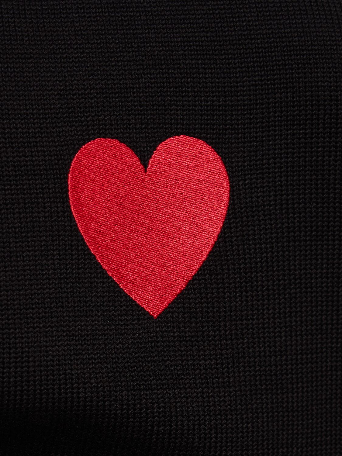 Shop Moschino Cotton Jersey Logo Sweatshirt In Black