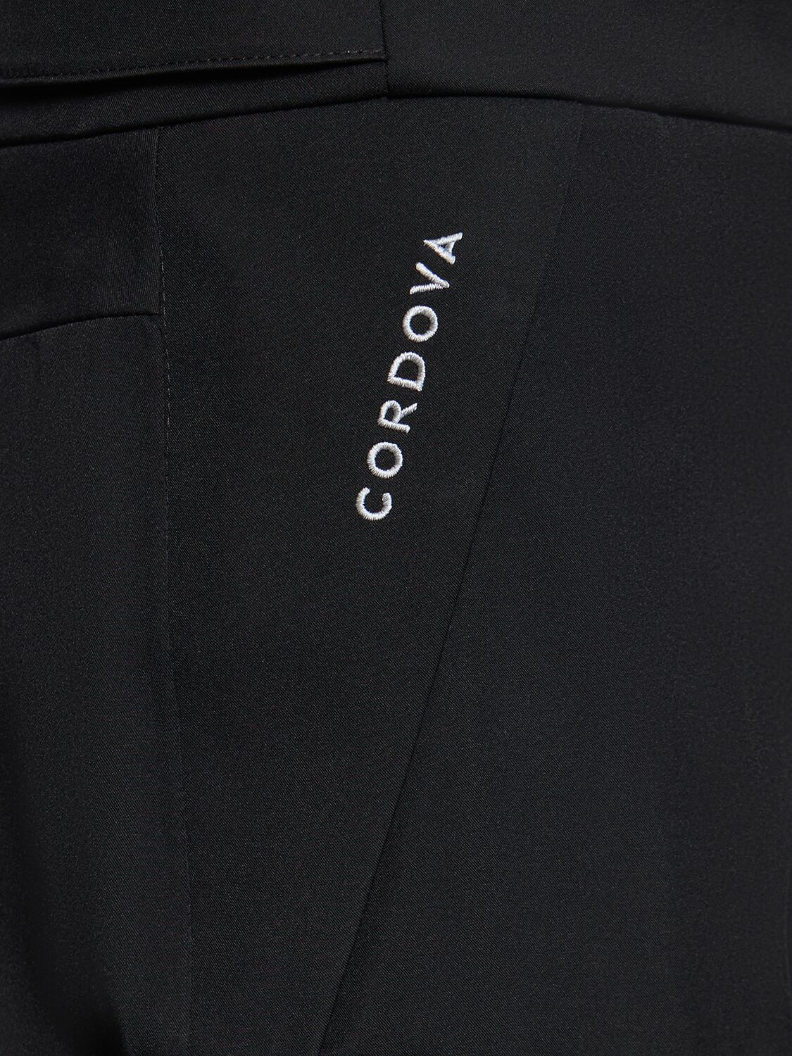 Shop Cordova Zurs Stretch Tech Ski Pants In Black