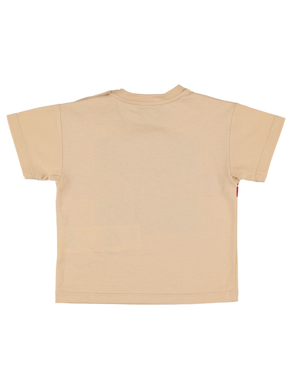 Shop Gucci Cotton Jersey T-shirt In Cream,multi