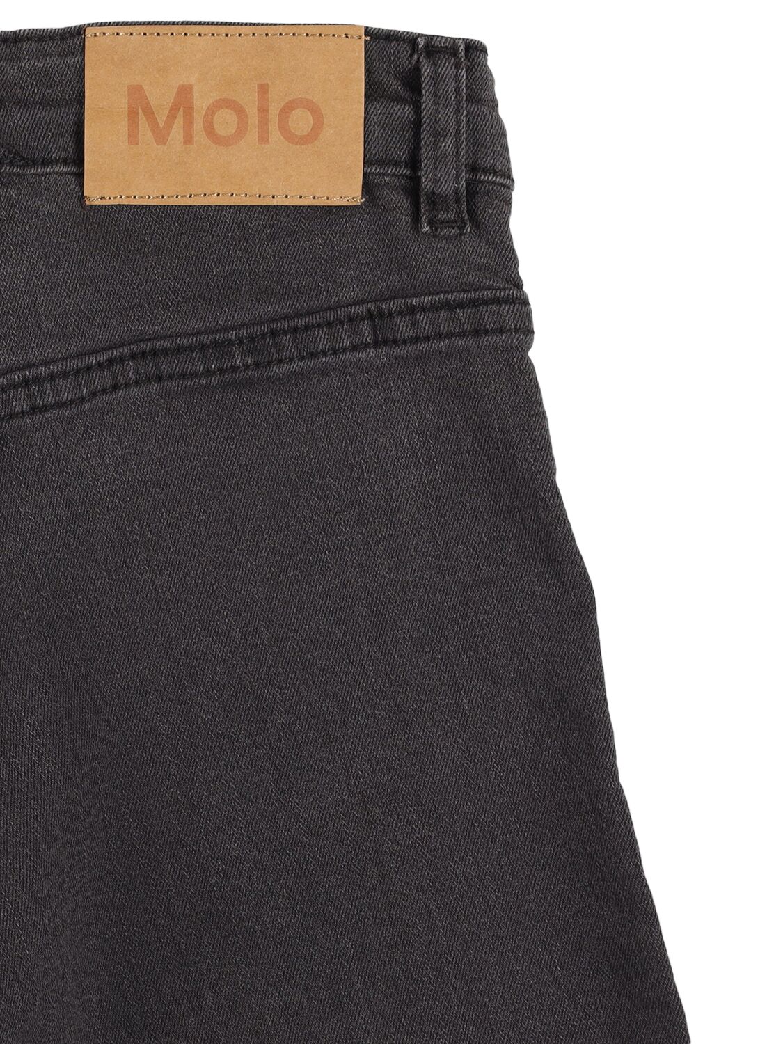 Shop Molo Recycled Cotton Blend Jeans In Black