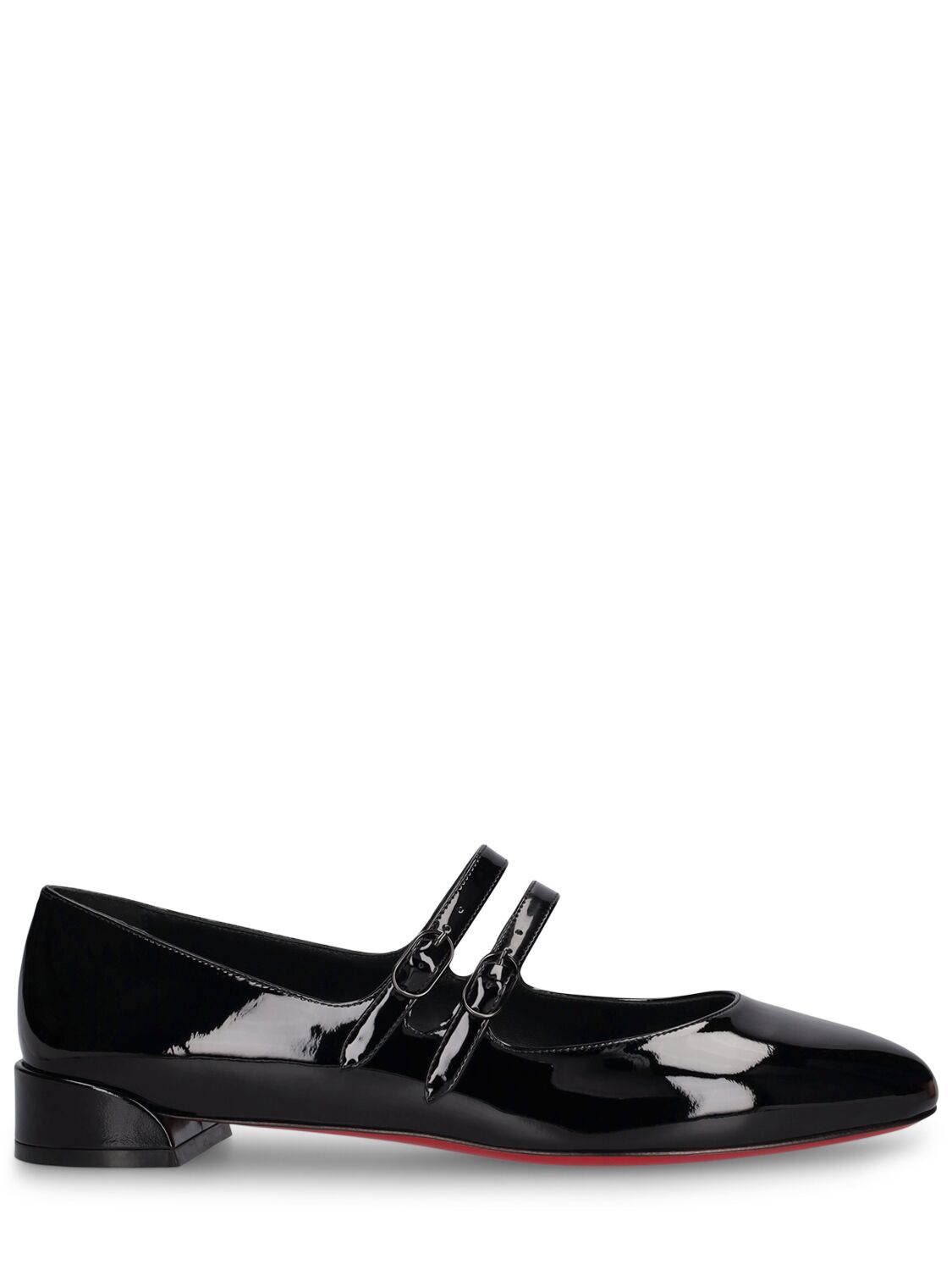 Shop Christian Louboutin 20mm Sweet Jane Patent Leather Heels In Black
