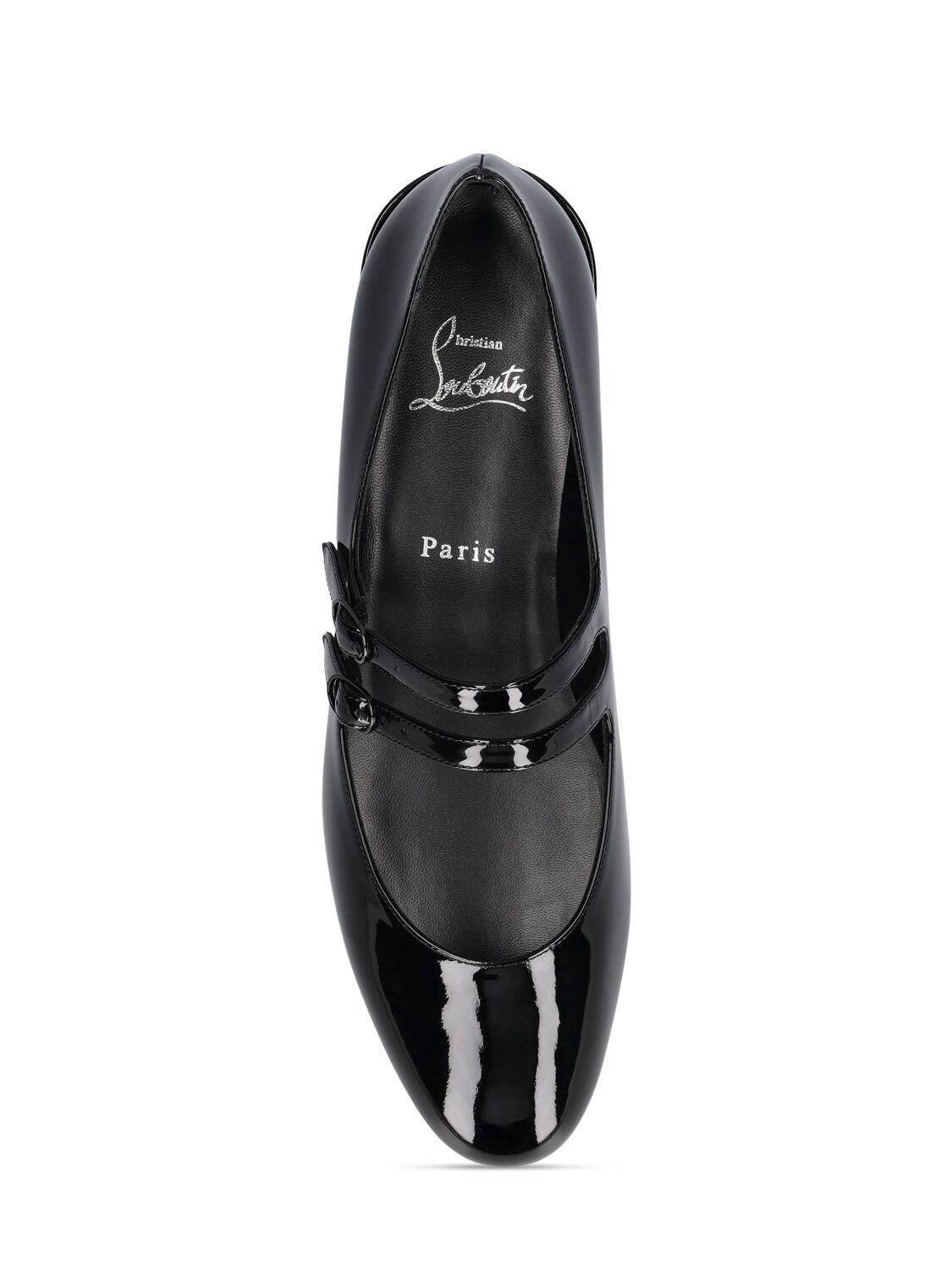 Shop Christian Louboutin 20mm Sweet Jane Patent Leather Heels In Black