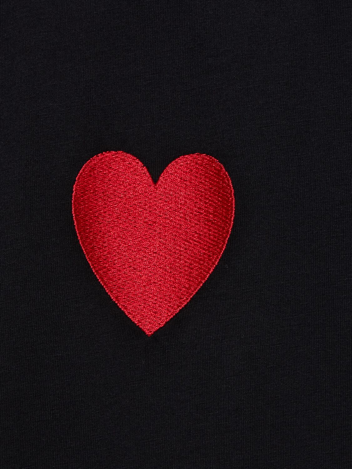IN LOVE WE TRUST棉质平纹针织T恤
