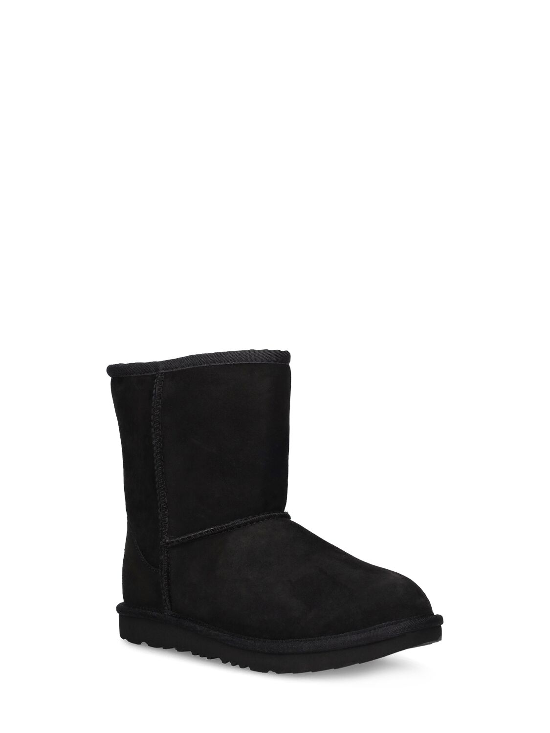 Shop Ugg Classic Ii Shearling Boots In Black