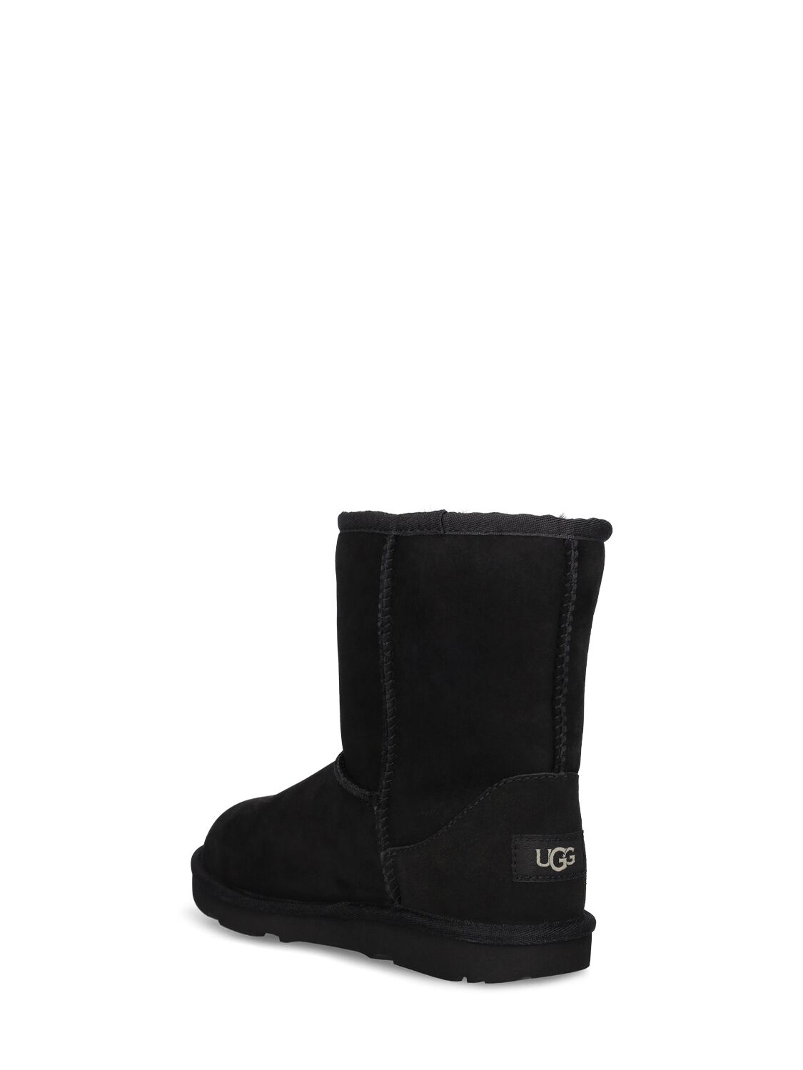 Shop Ugg Classic Ii Shearling Boots In Black