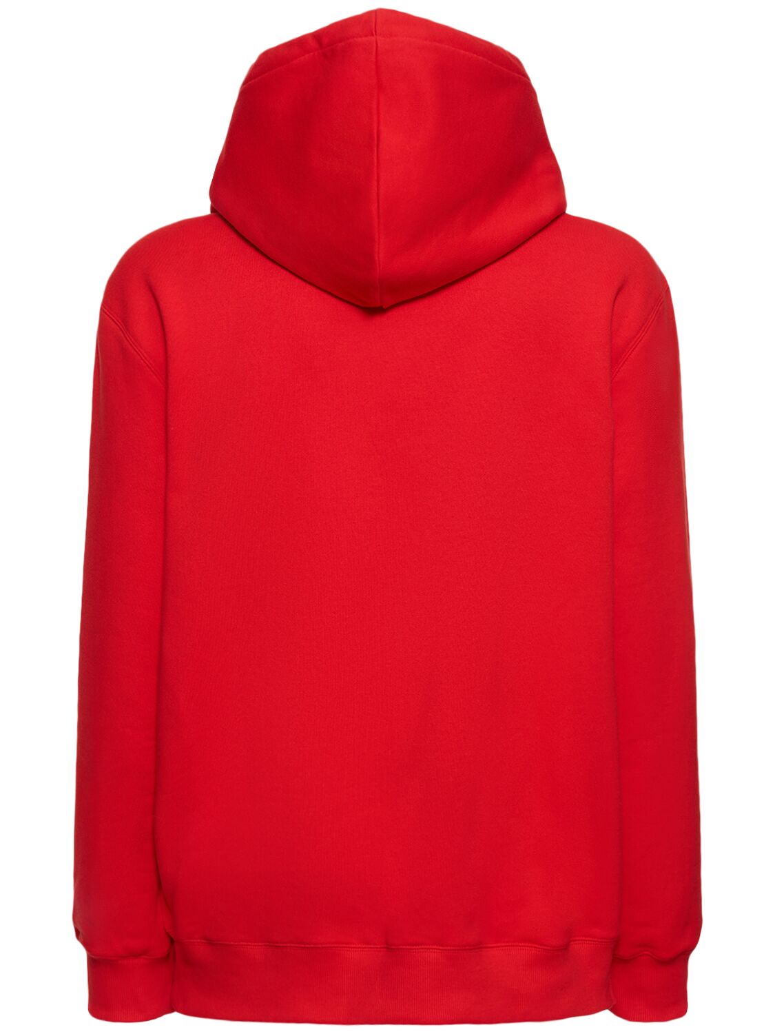 Shop Lanvin Chinese New Year Oversized Cotton Hoodie In Red
