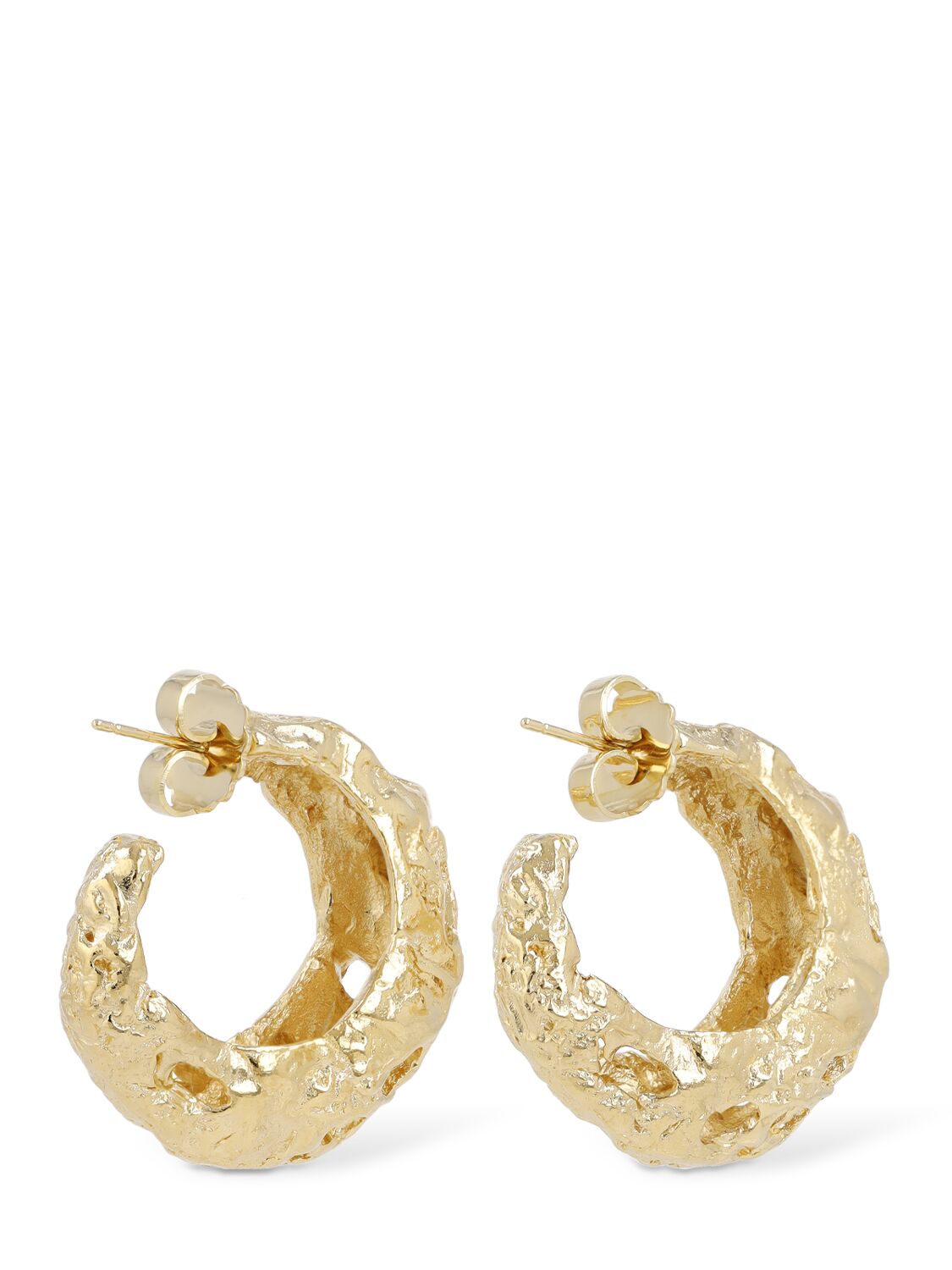 Paola Sighinolfi Vara hoops earrings - Gold