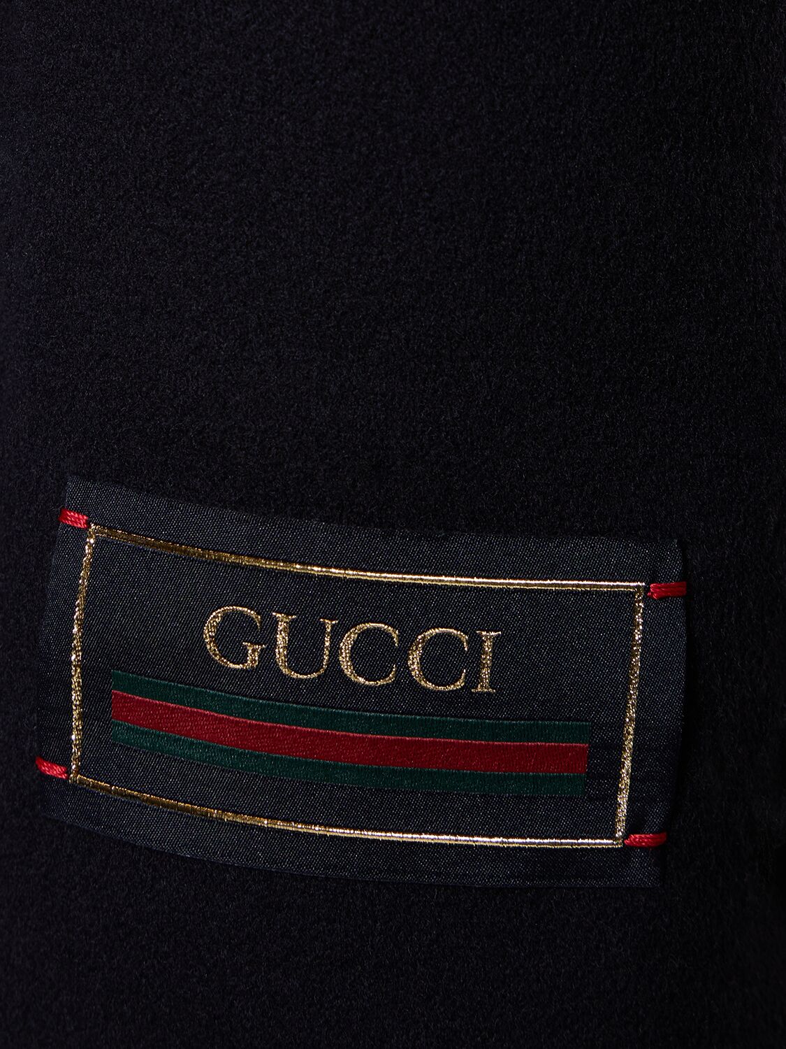 Shop Gucci Palma Wool Blend Formal Jacket In Navy