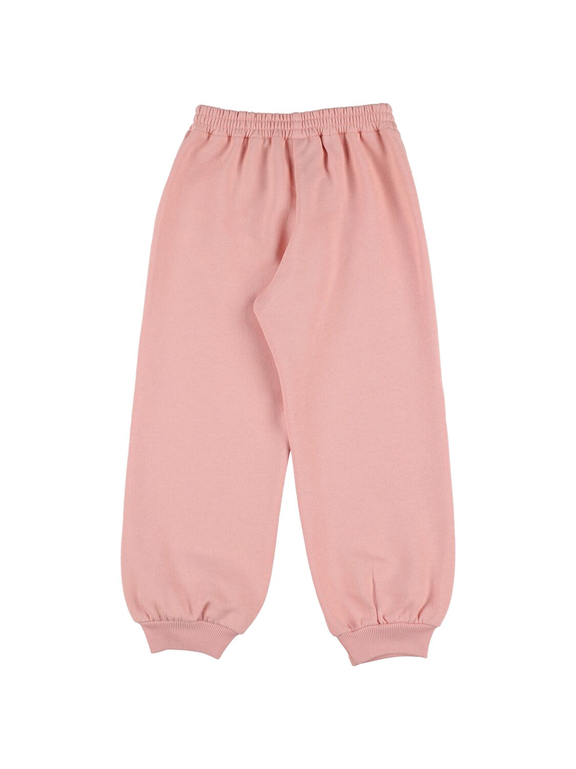 Shop Gucci Cotton Jersey Pants In 핑크