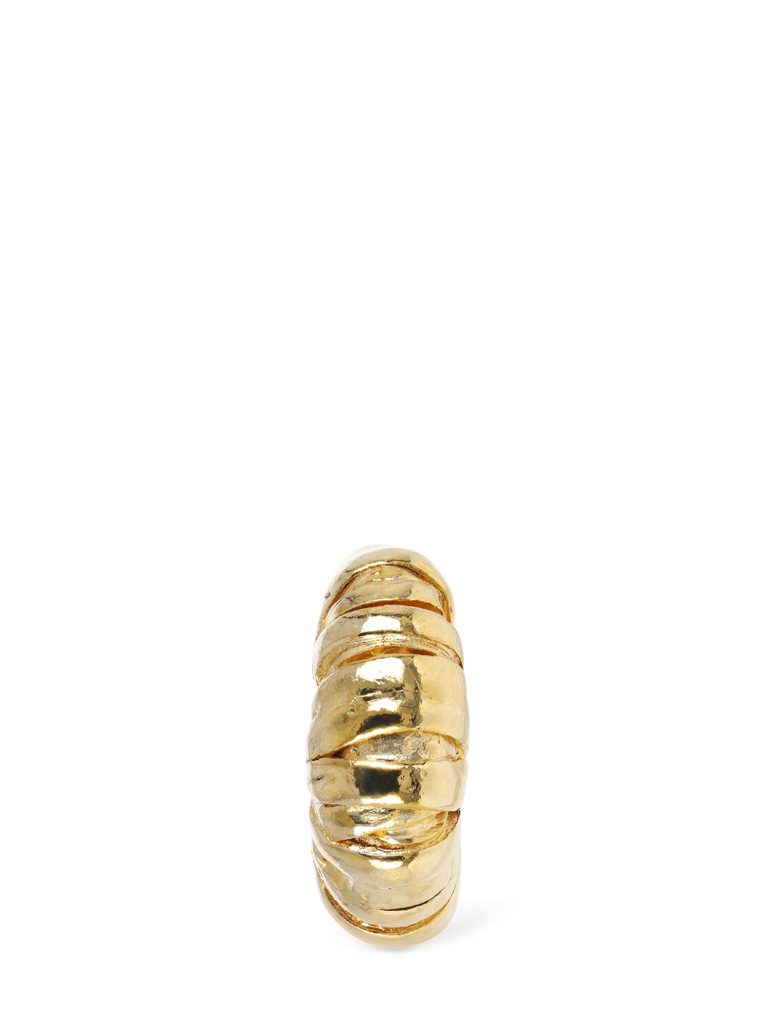 Shop Paola Sighinolfi Wrap Thick Ring In Gold