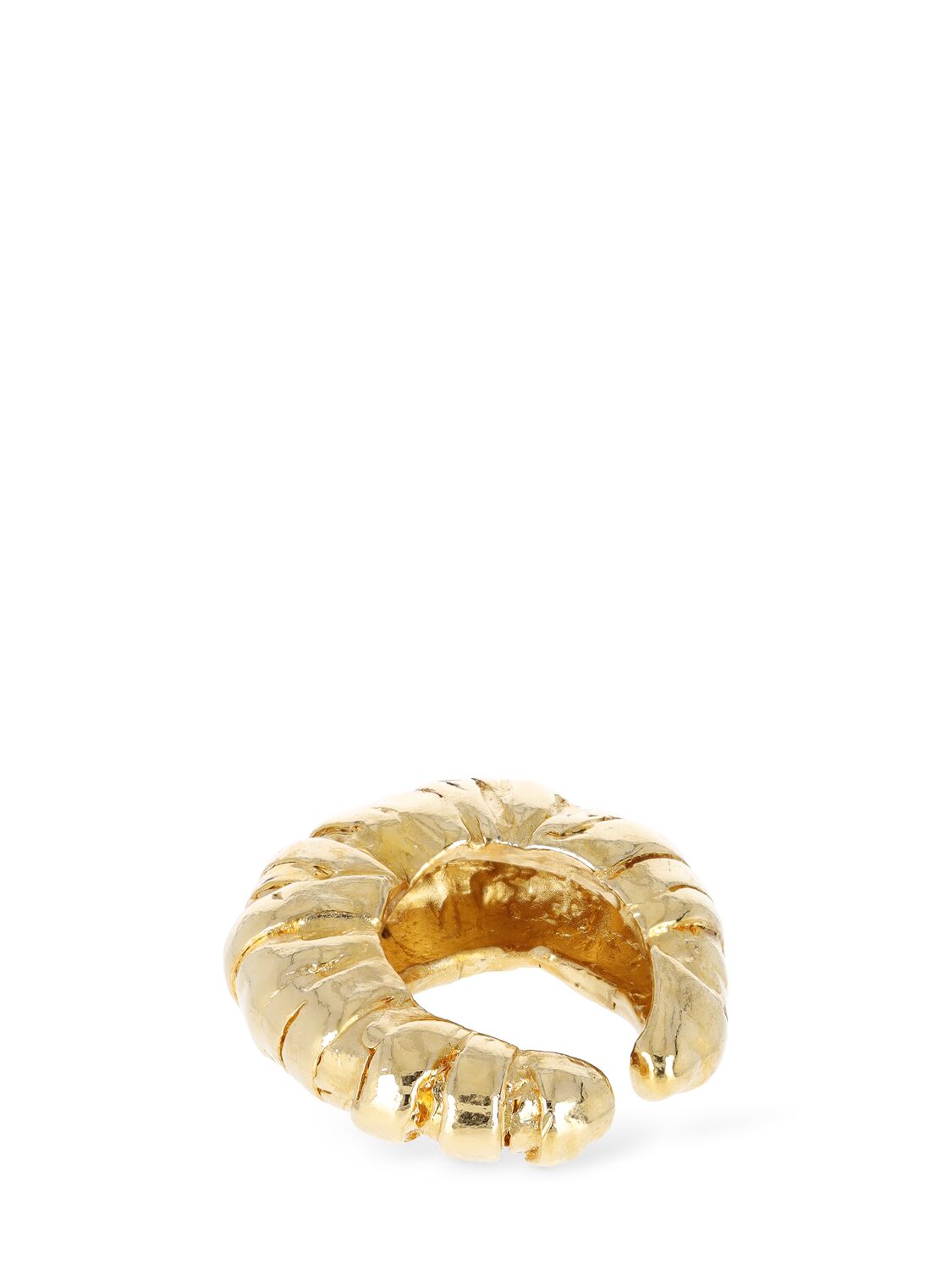 Shop Paola Sighinolfi Wrap Thick Ring In Gold