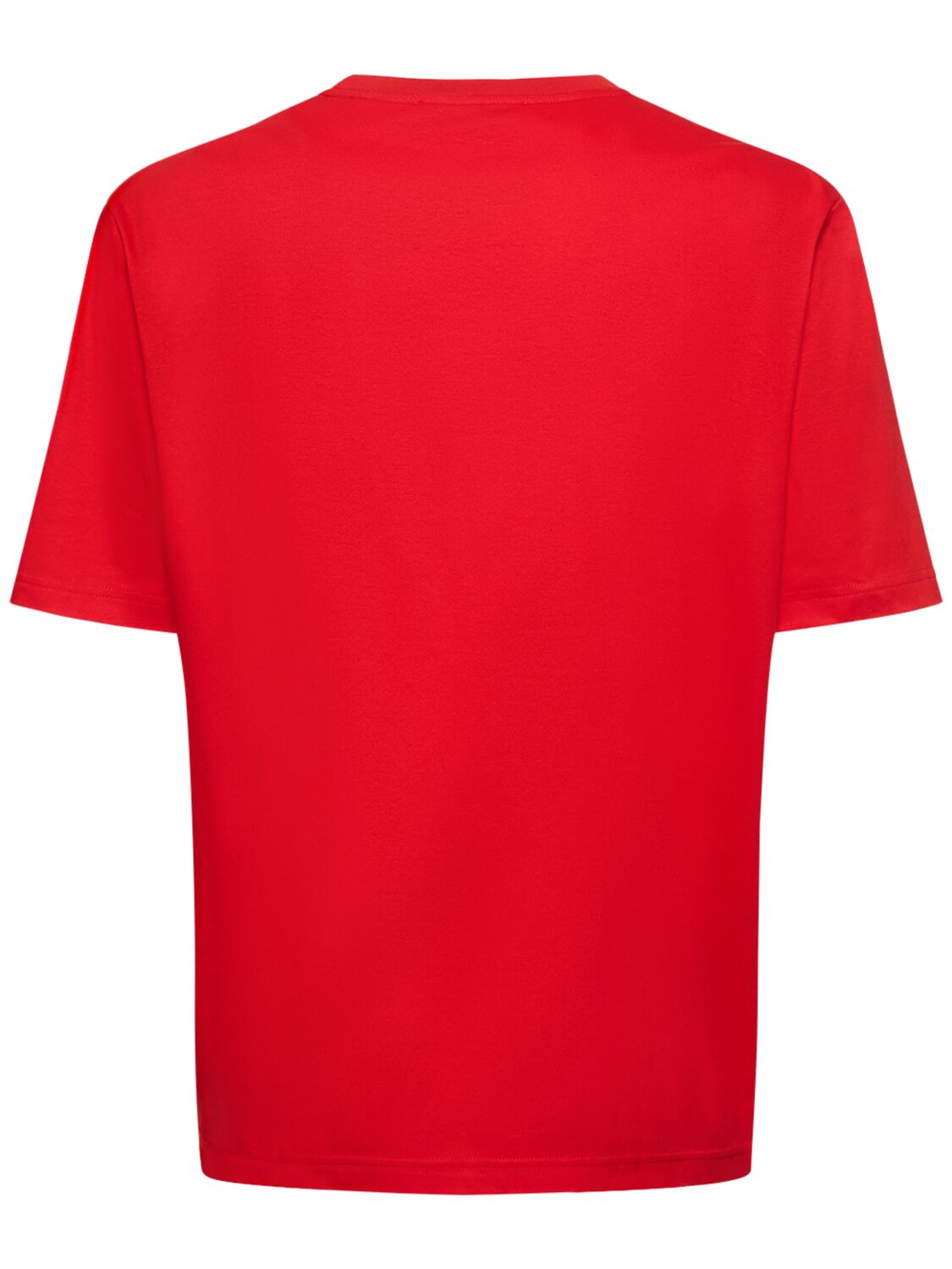 Shop Lanvin Chinese New Year Oversize Cotton T-shirt In Red