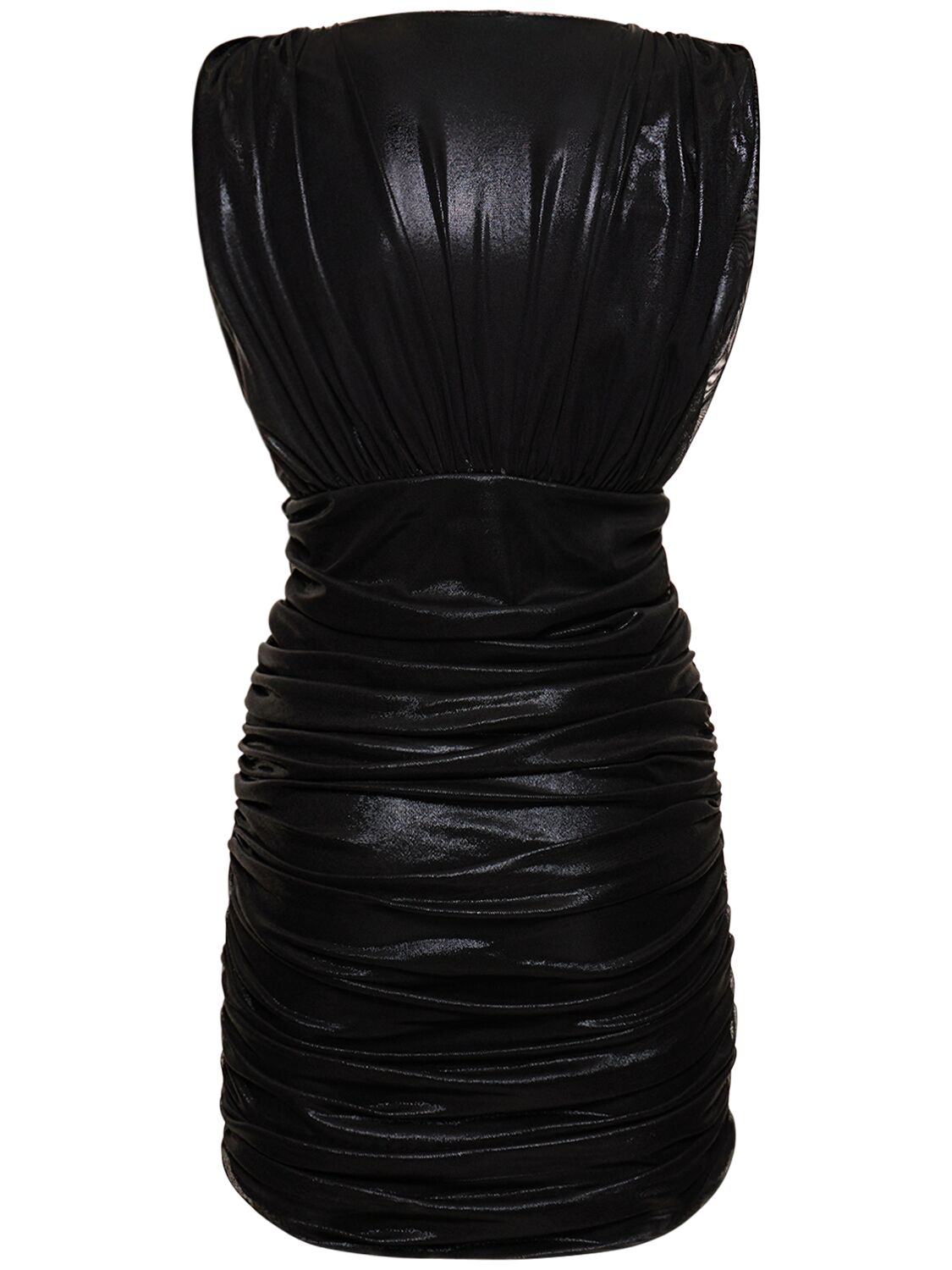 Shop Baobab Exclusive Eden Stretch Jersey Mini Dress In Black
