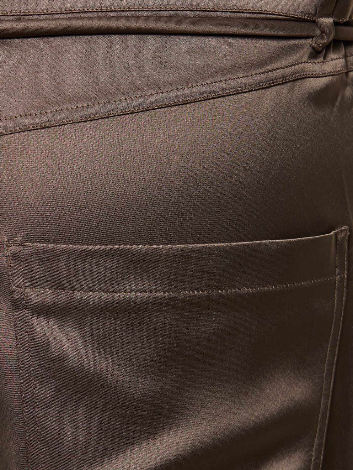 NANUSHKA SATO SATIN DRAWSTRING PANTS 
