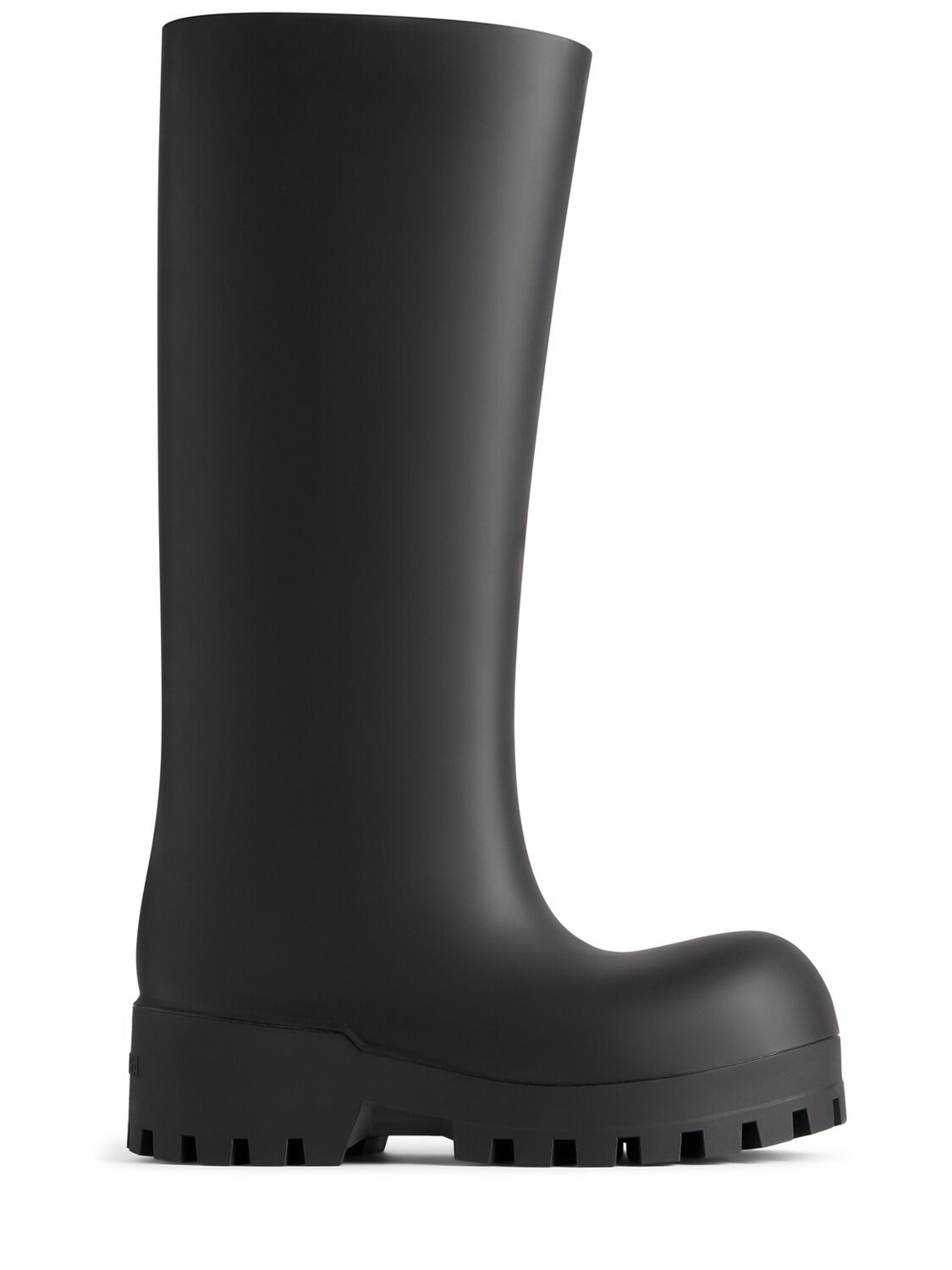 Shop Balenciaga 50mm Bulldozer Rubber Rain Boots In Black