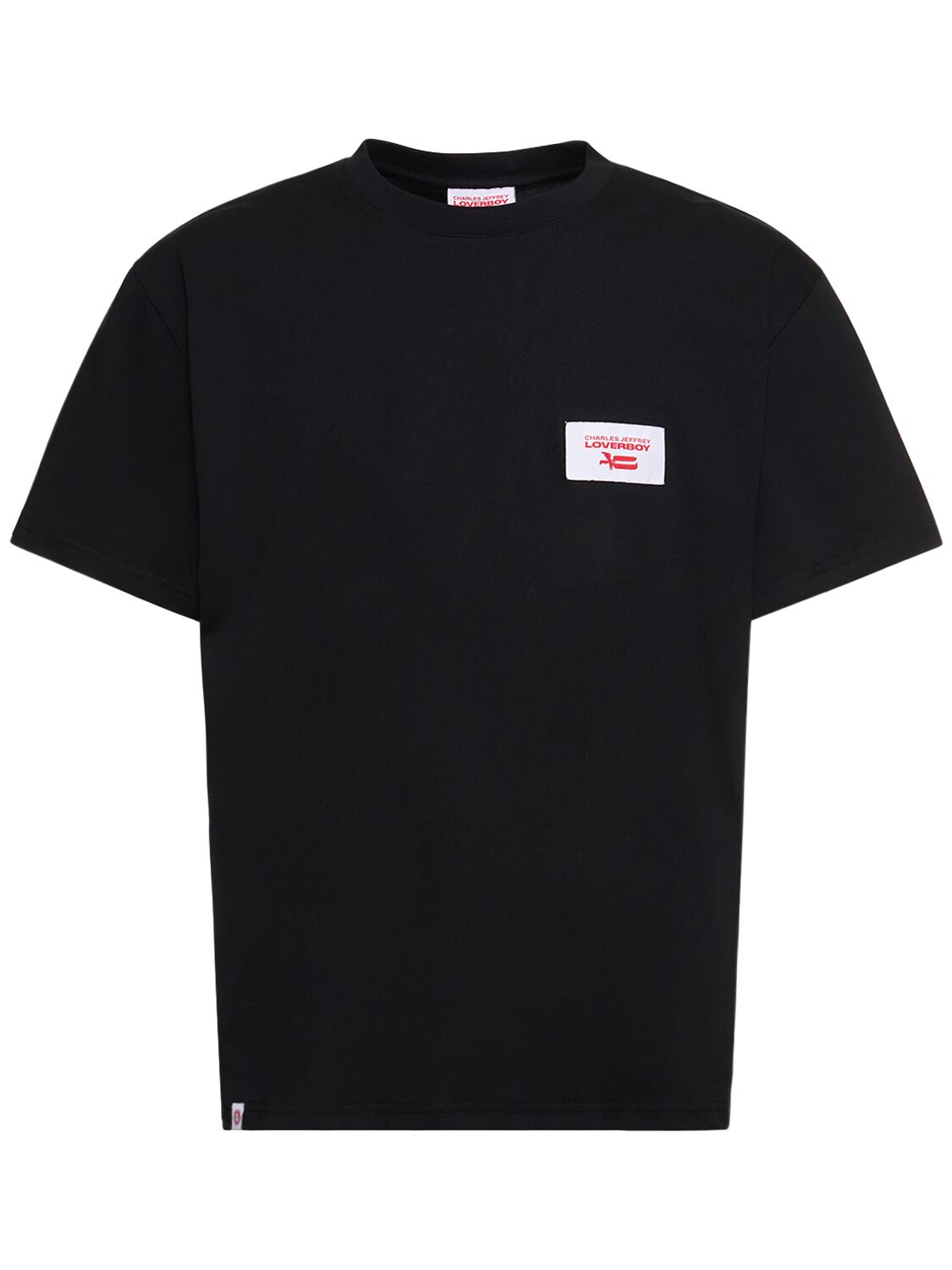 Charles Jeffrey Loverboy Label T-shirt In Black