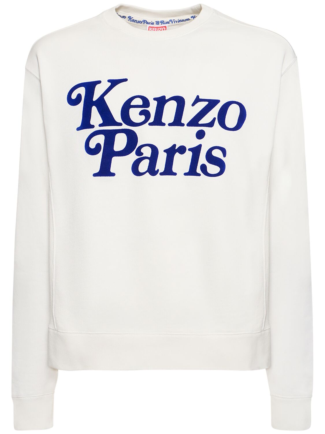 Shop Kenzo By Verdy Cotton Sweatshirt In Off-white