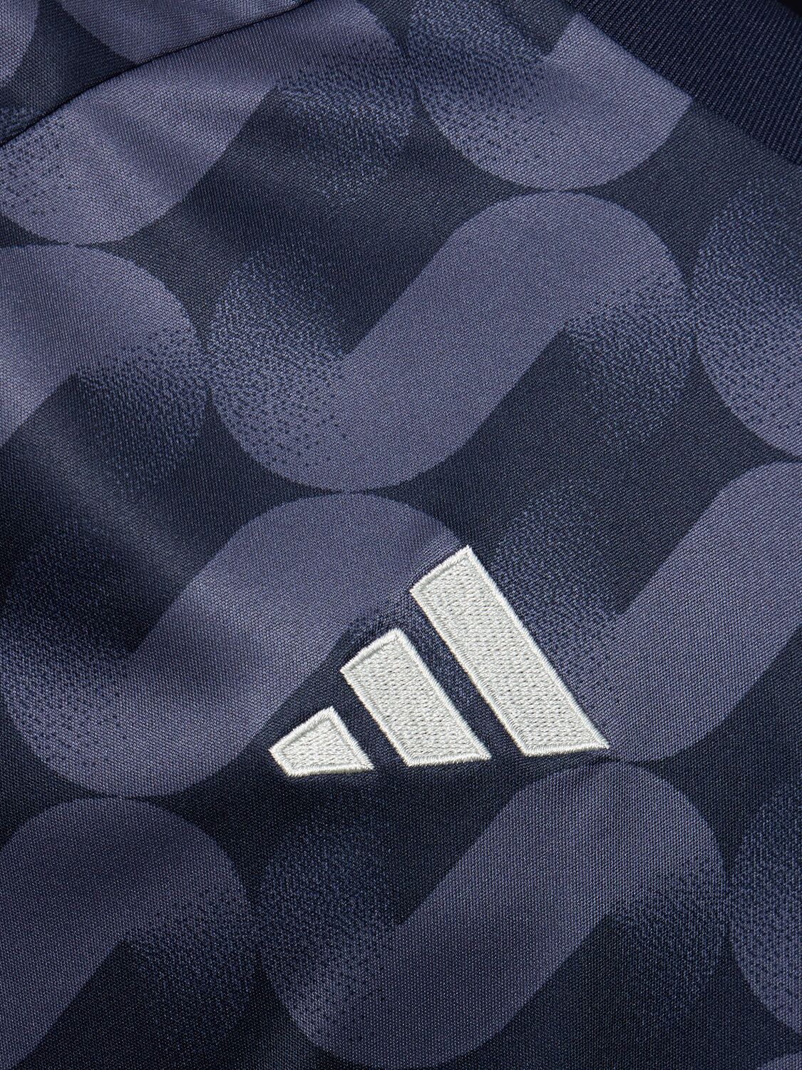 Shop Adidas Originals Real Madrid Jersey In Blue,multi