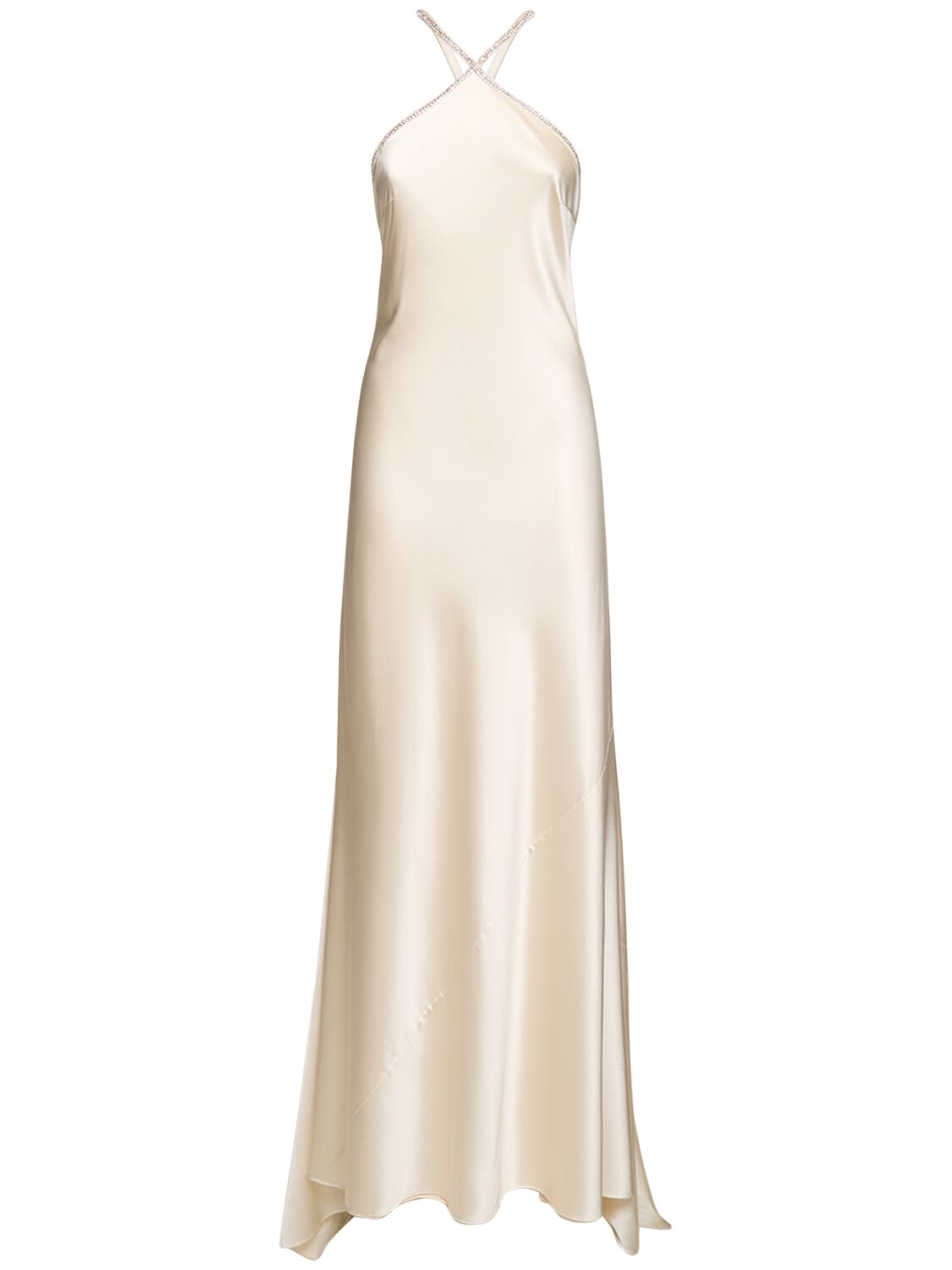 Image of Silk Satin Gown