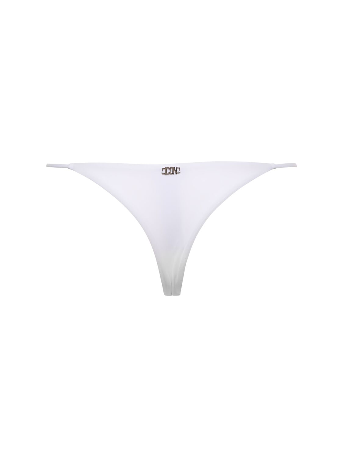 Shop Dsquared2 Icon Lycra Bikini Bottoms In White