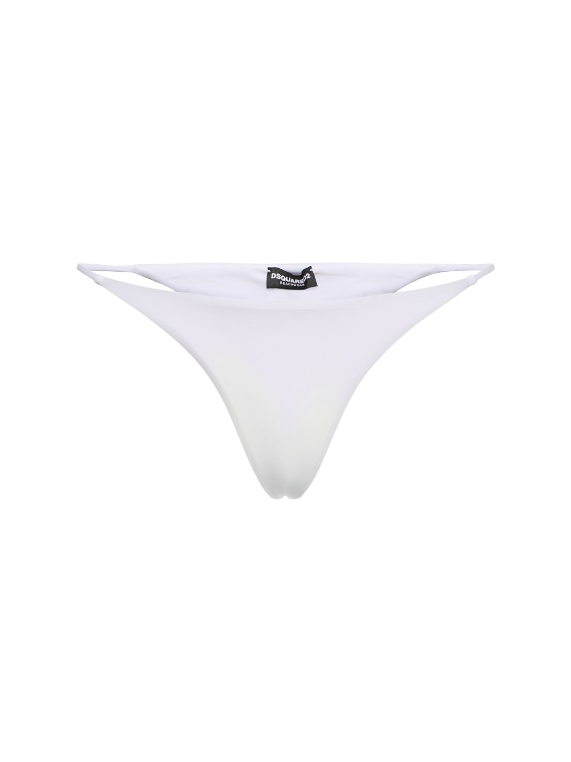 Dsquared2 Icon Lycra Bikini Bottoms In White