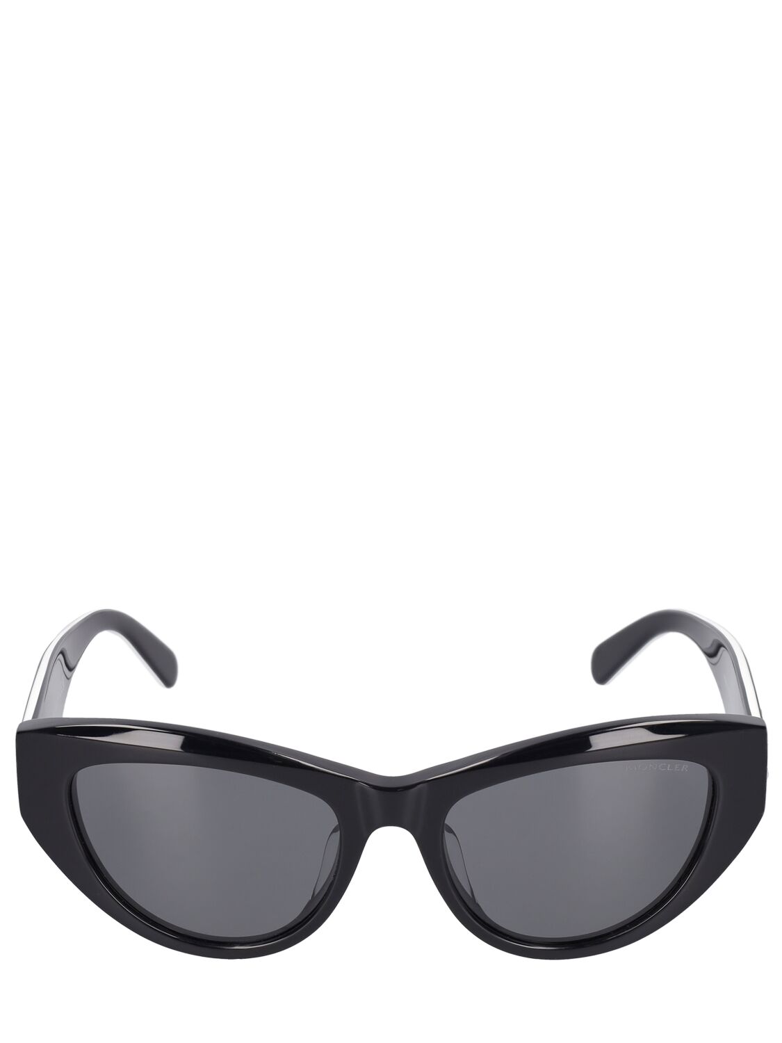 Moncler Modd Cat-eye Acetate Sunglasses In Shiny Black