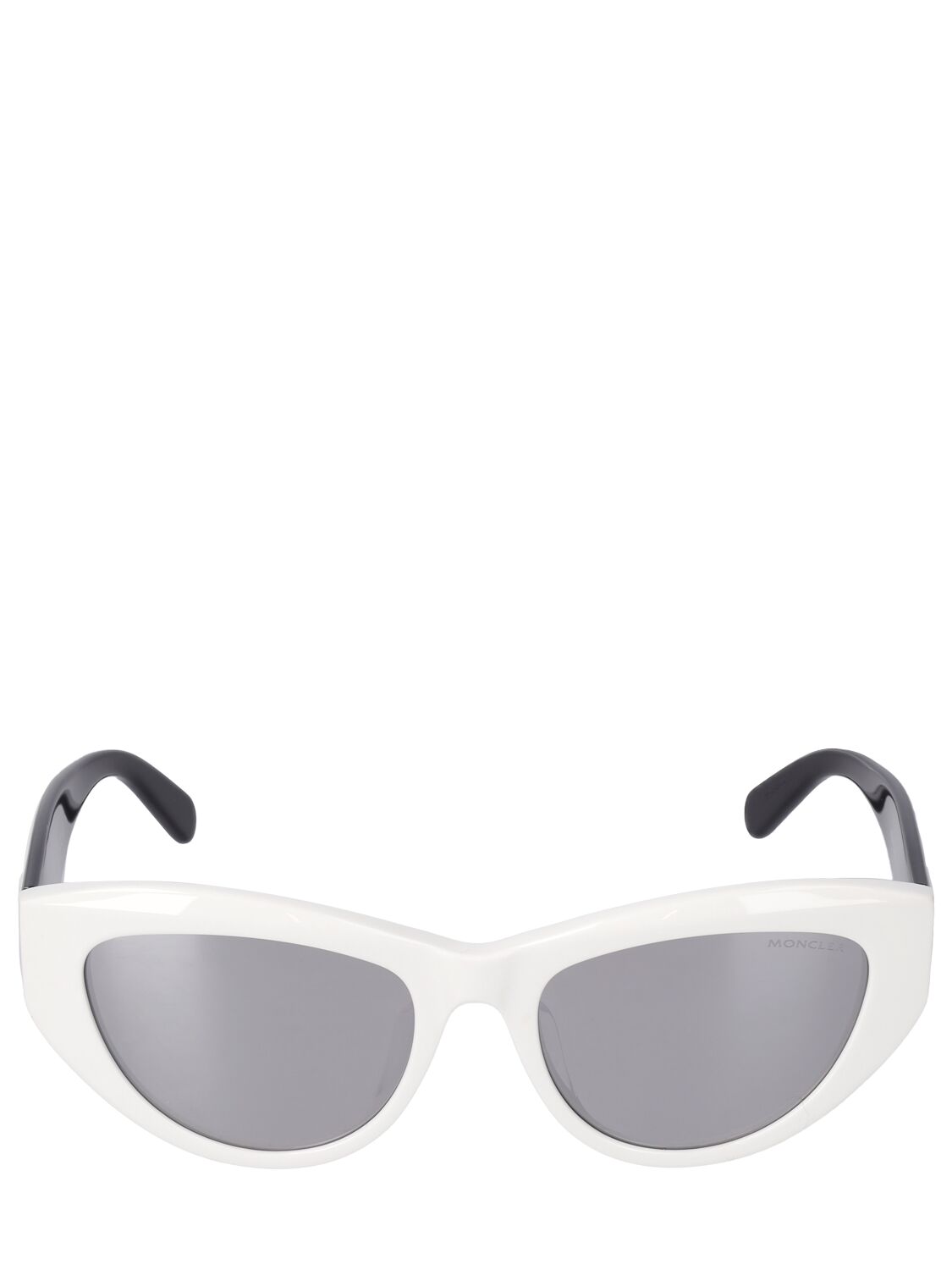 Moncler Modd Cat-eye Acetate Sunglasses In Shiny White