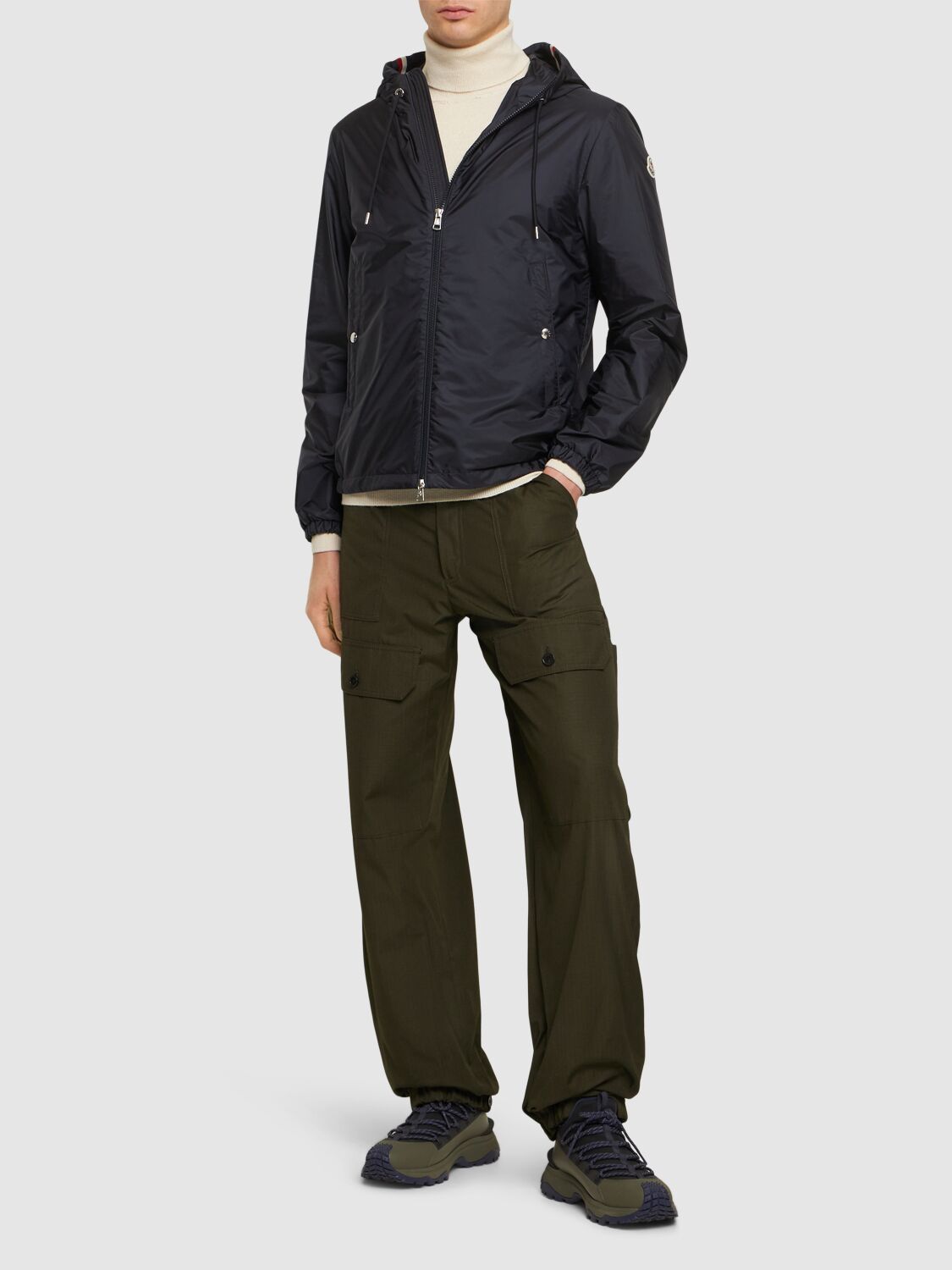 Shop Moncler Grimpeurs Archivio Jacket In Navy