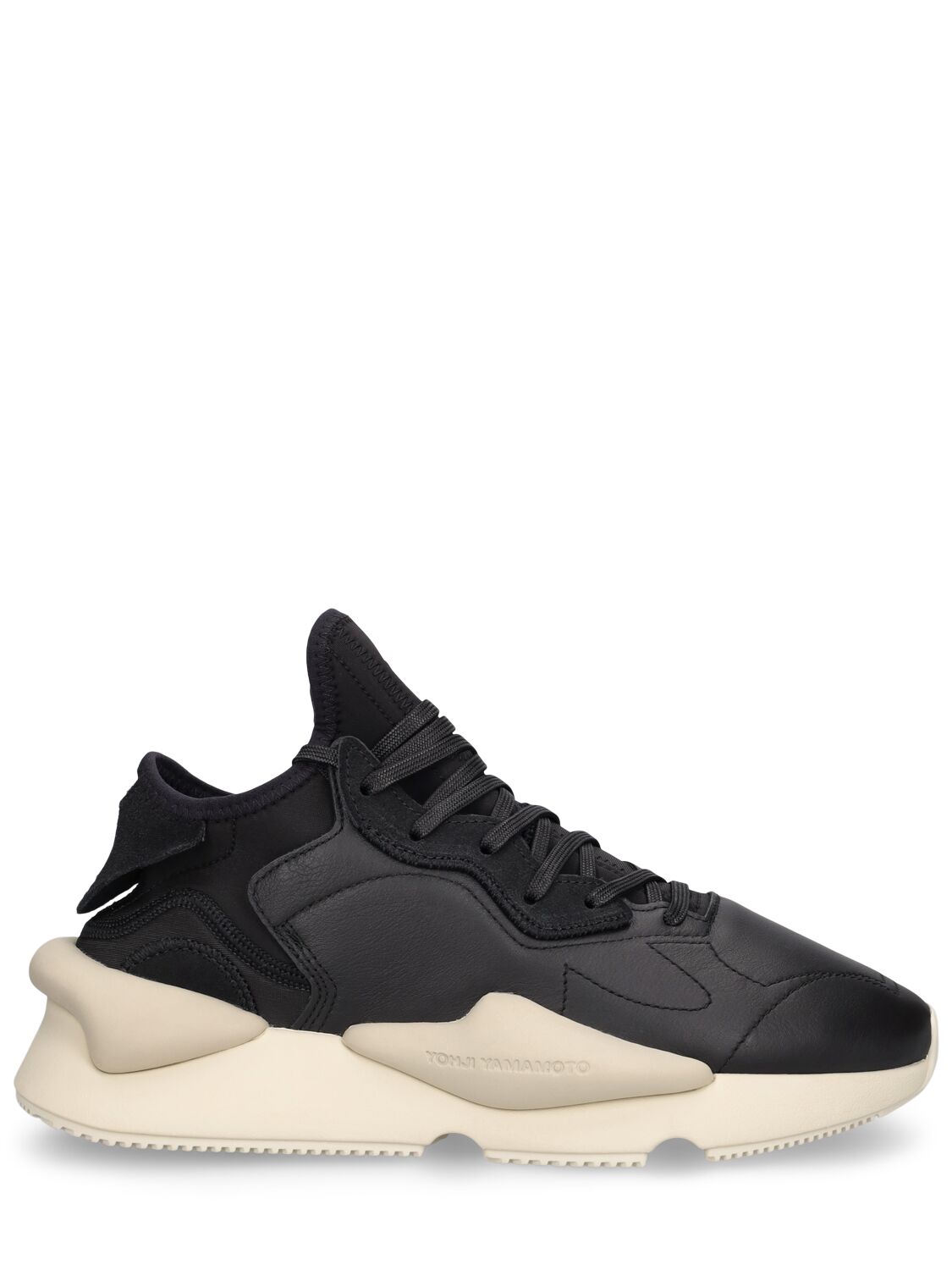 Shop Y-3 Kaiwa Sneakers In Black