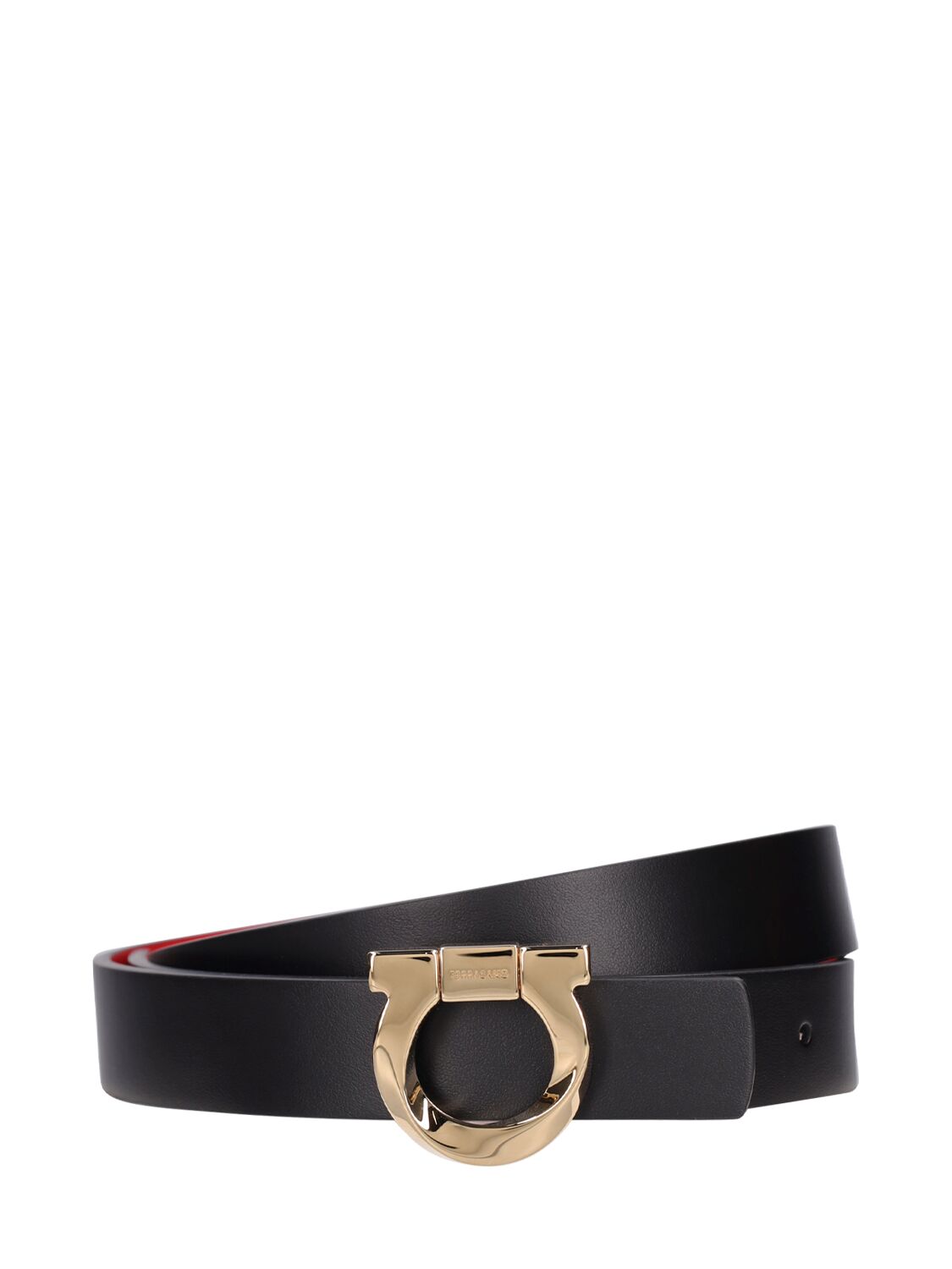Image of 2.5cm Reversible Leather Belt