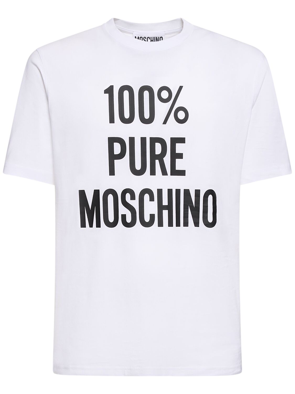 100% PURE MOSCHINO棉质T恤