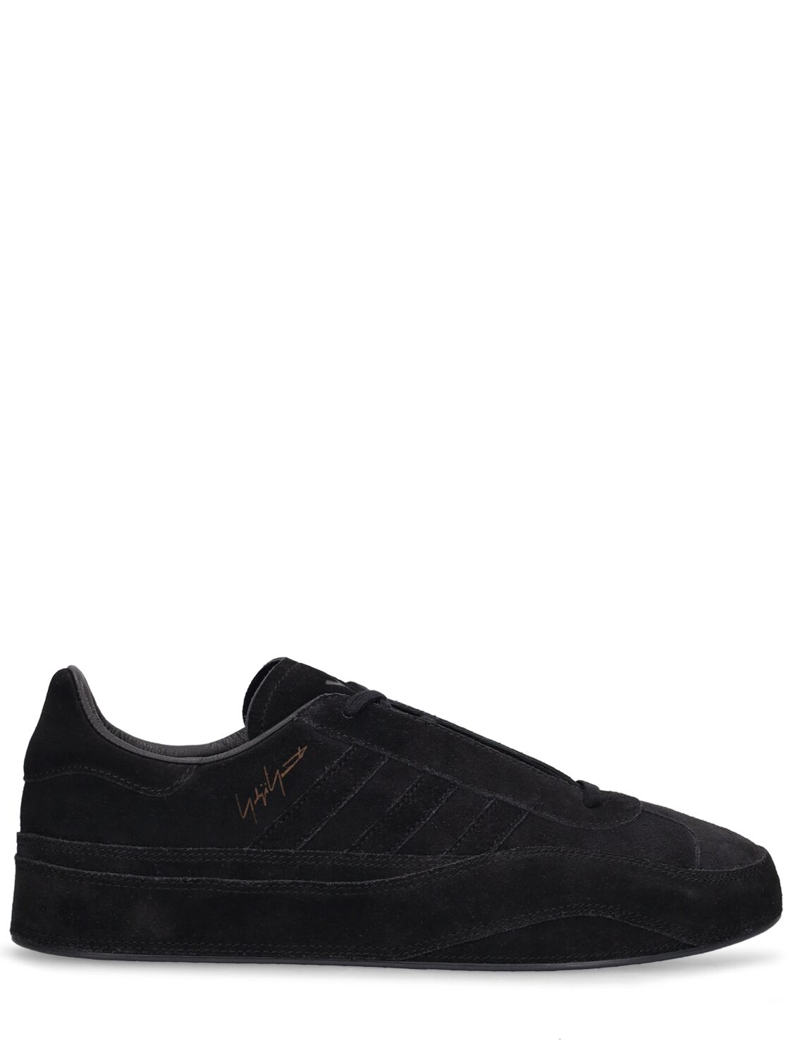Shop Y-3 Gazelle Sneakers In Black