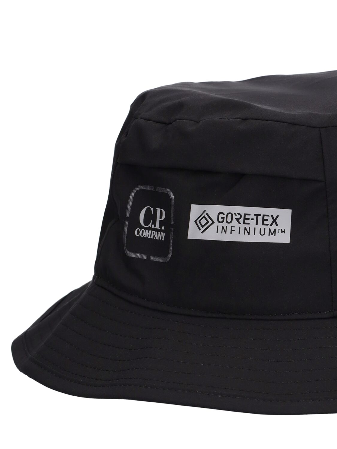 Shop C.p. Company Metropolis Series Gore-tex Bucket Hat In Black