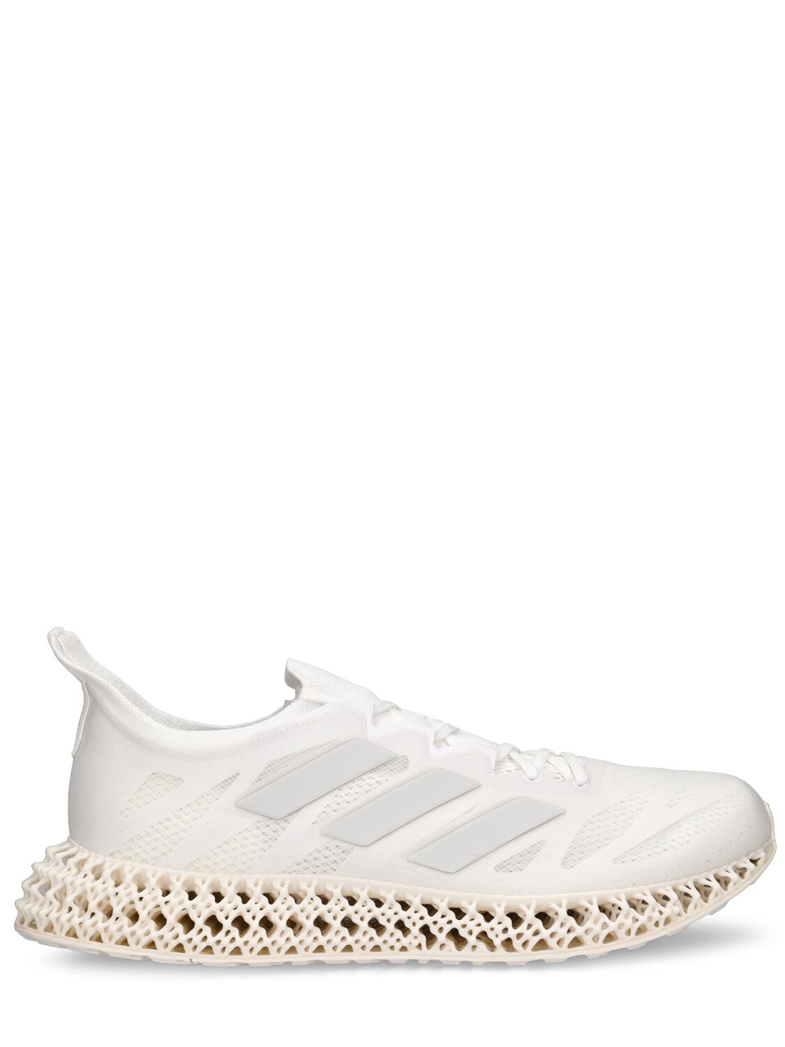 Adidas Originals 4dfwd 3 Mesh Sneakers In White