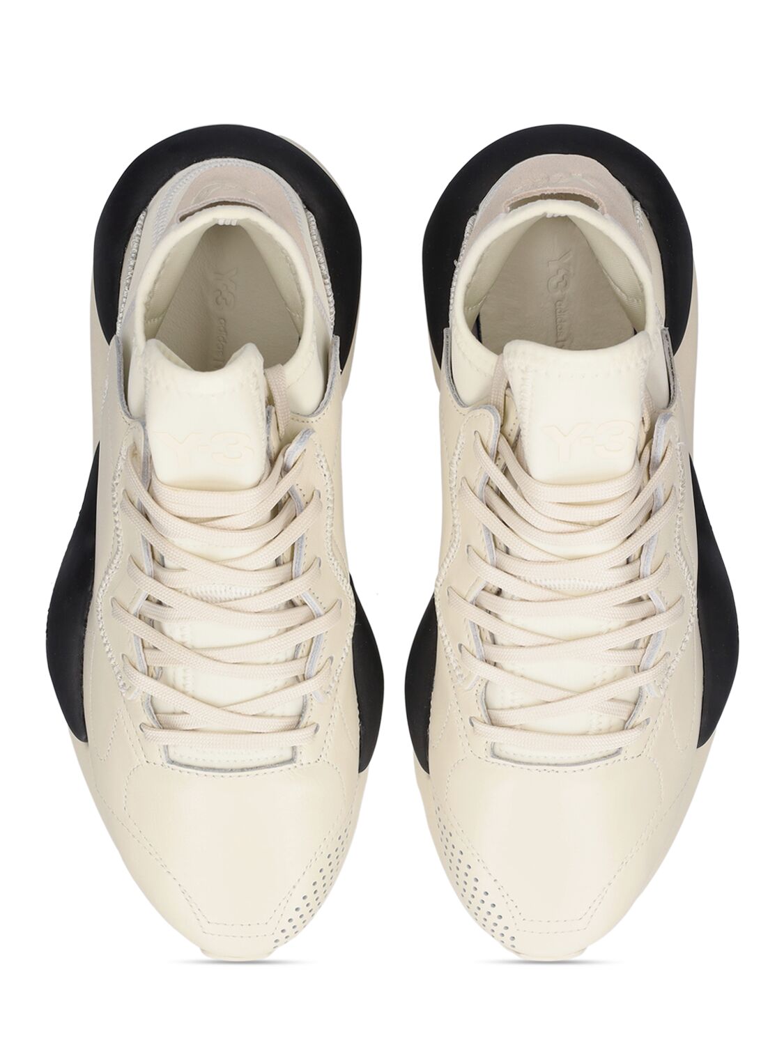 Shop Y-3 Kaiwa Sneakers In White